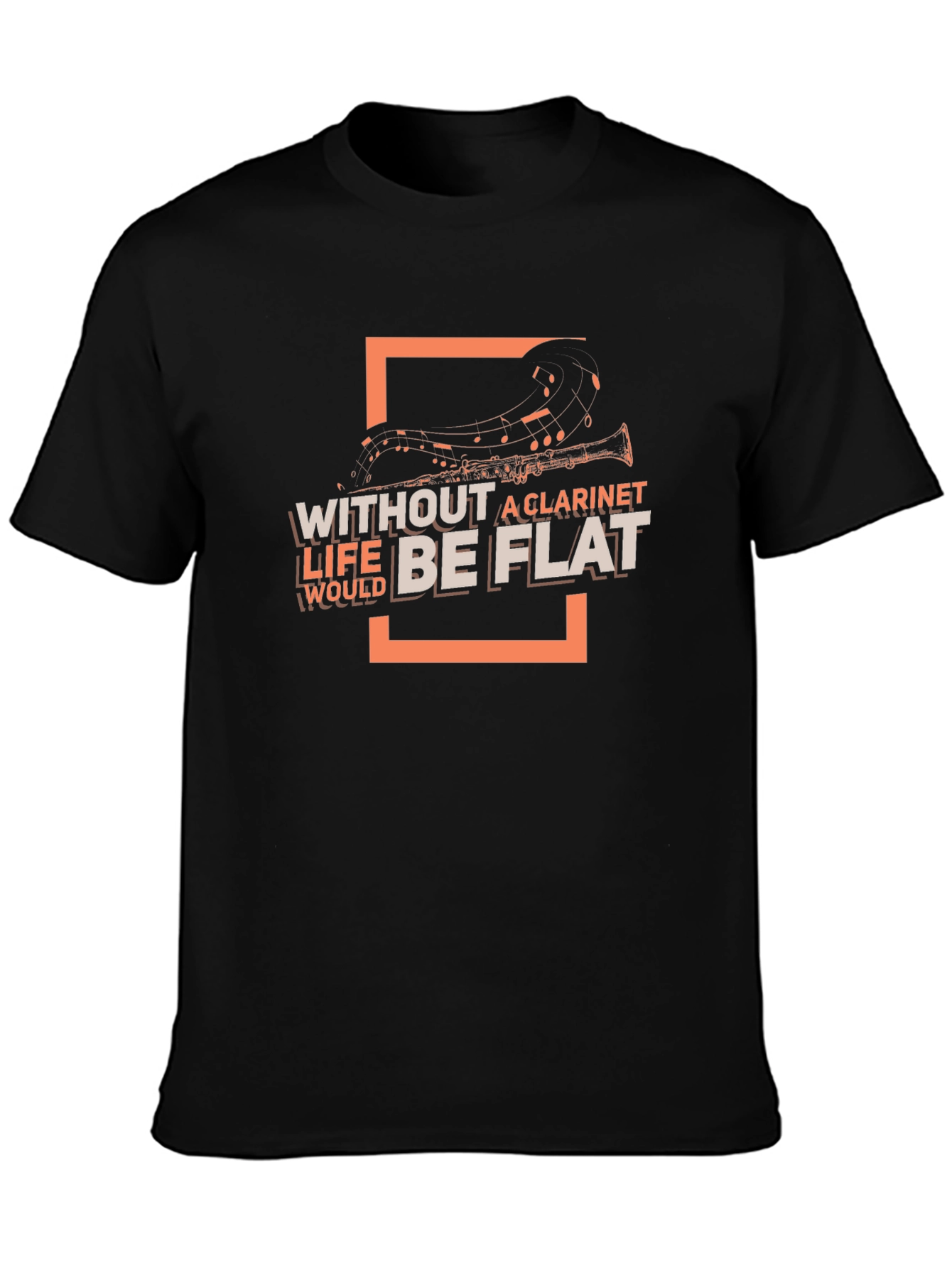 Clarinet Music Lover Graphic T-Shirt