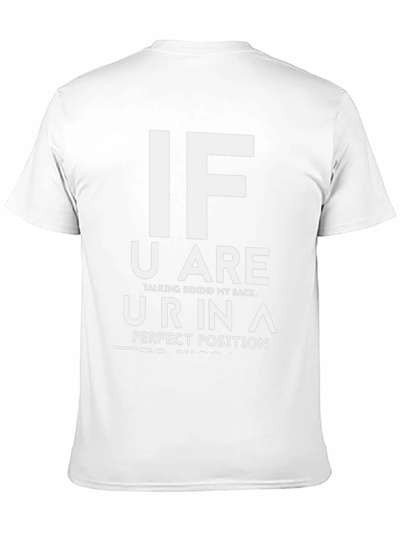 Funny Sarcastic Graphic Tee - Perfect Kiss Position