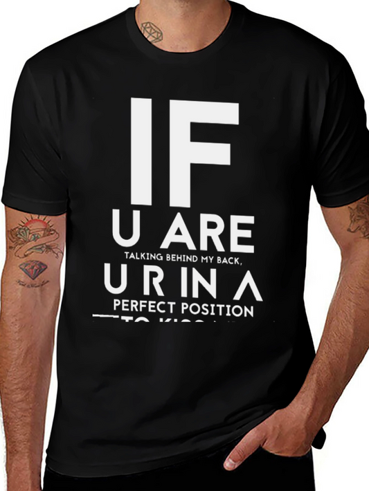 Funny Sarcastic Graphic Tee - Perfect Kiss Position