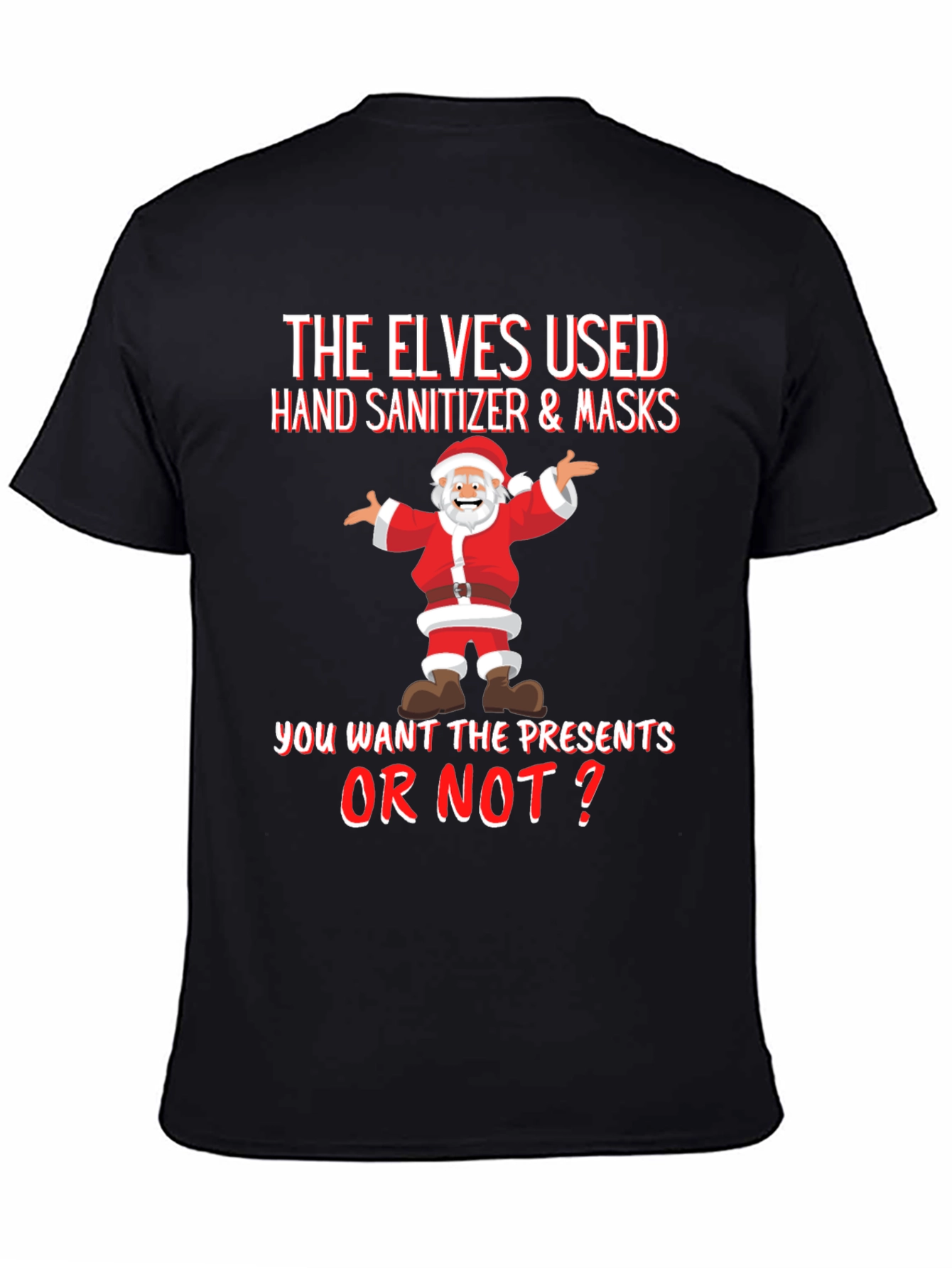 Humorous Christmas Santa T-Shirt