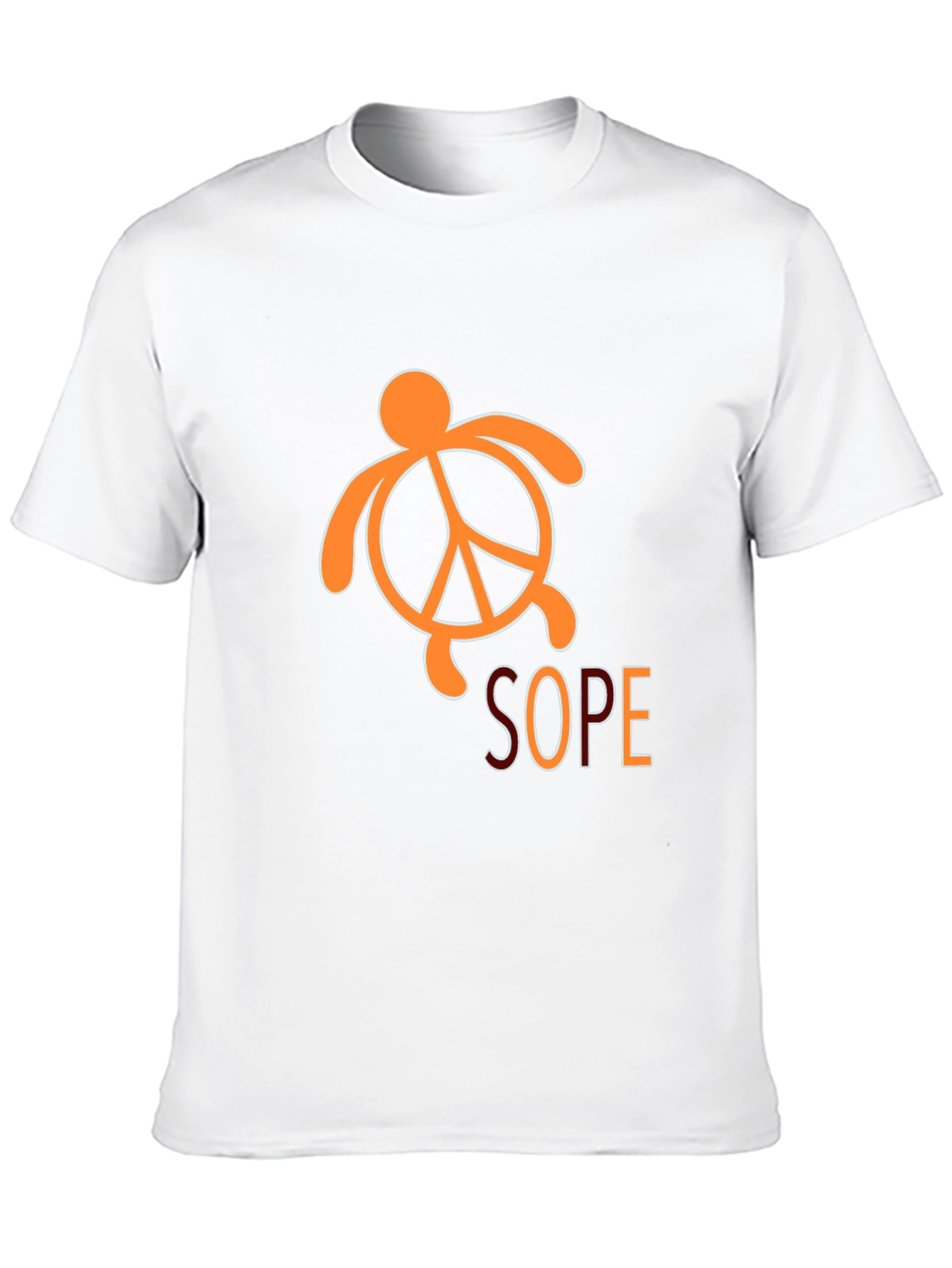 Peace Turtle SOPE Graphic Tee - Black