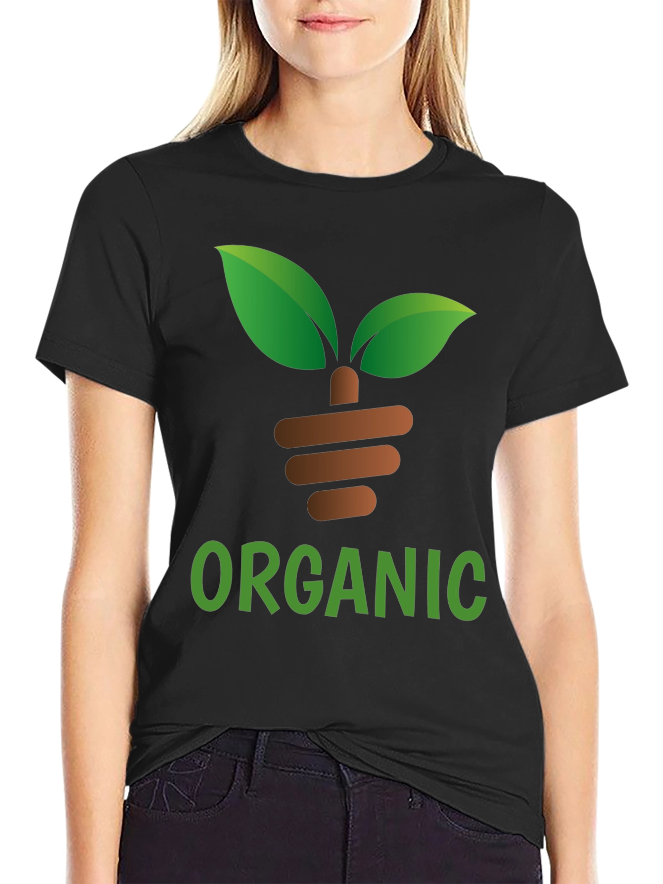 Organic Sprout Graphic T-Shirt