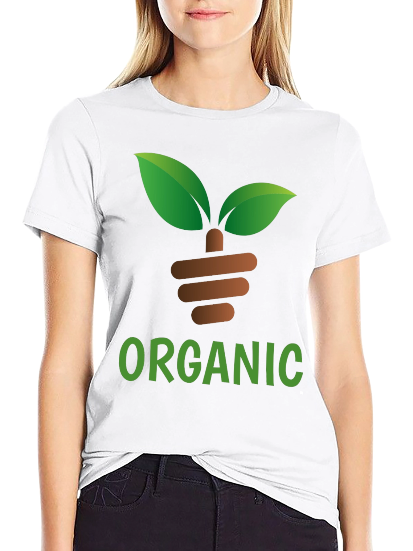 Organic Sprout Graphic T-Shirt