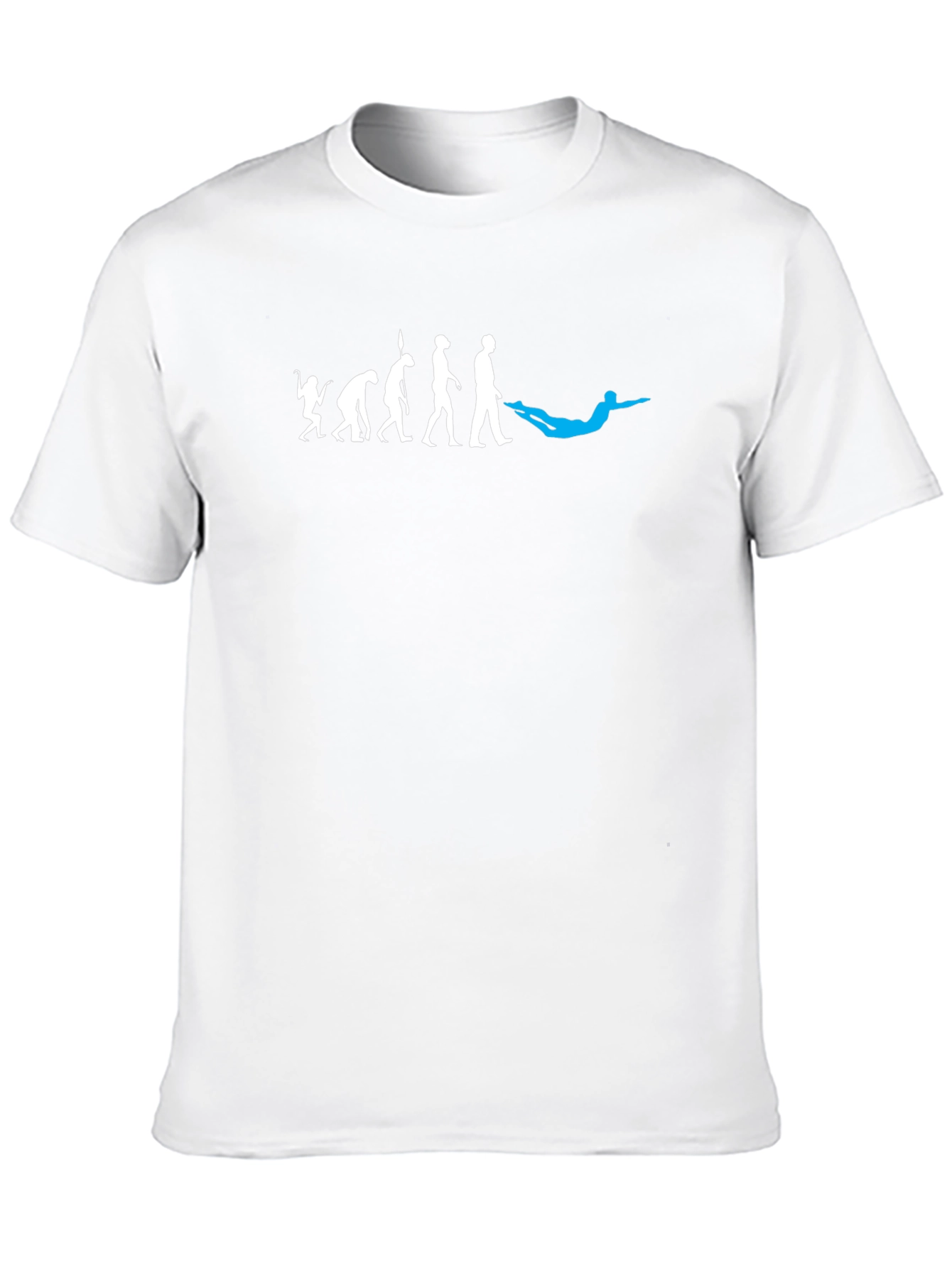 Evolution of Diving T-Shirt - Black