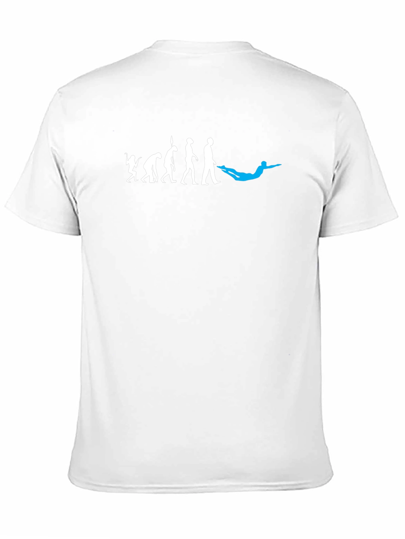 Evolution of Diving T-Shirt - Black