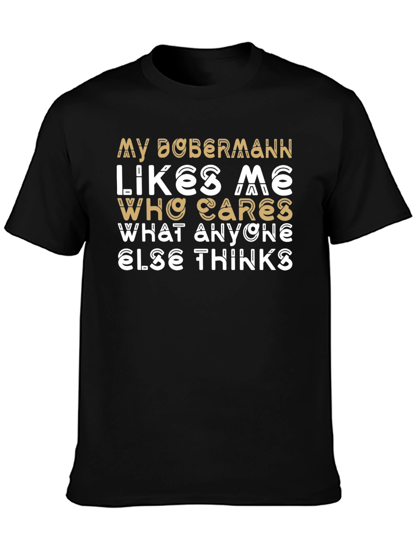Dobermann Lover T-Shirt Funny Dog Tee