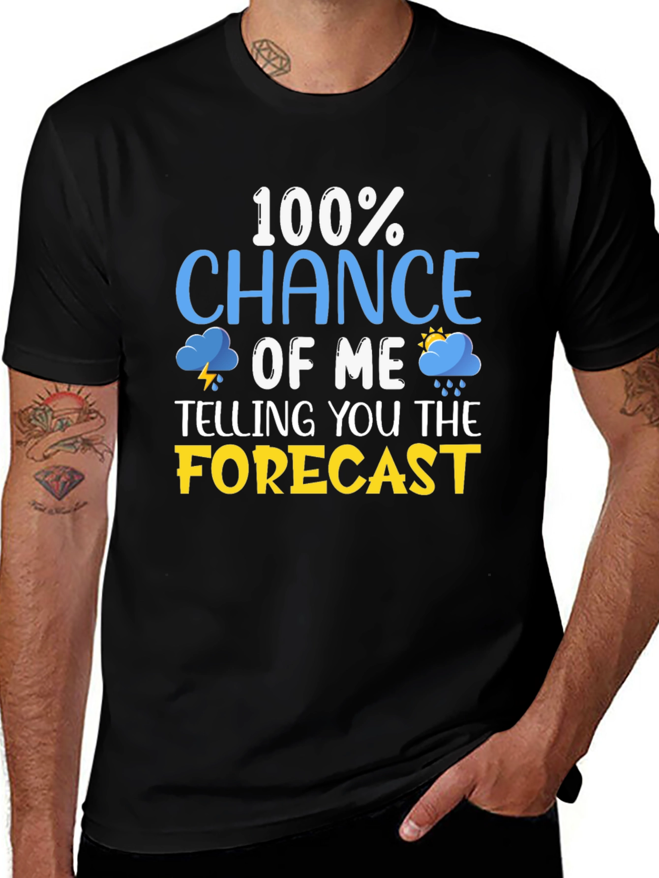 Funny Weather Forecast T-Shirt