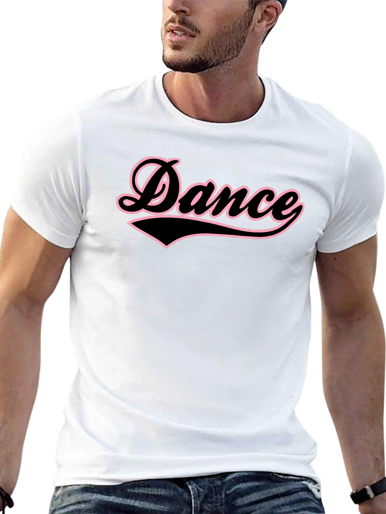 Dance Graphic Black T-Shirt