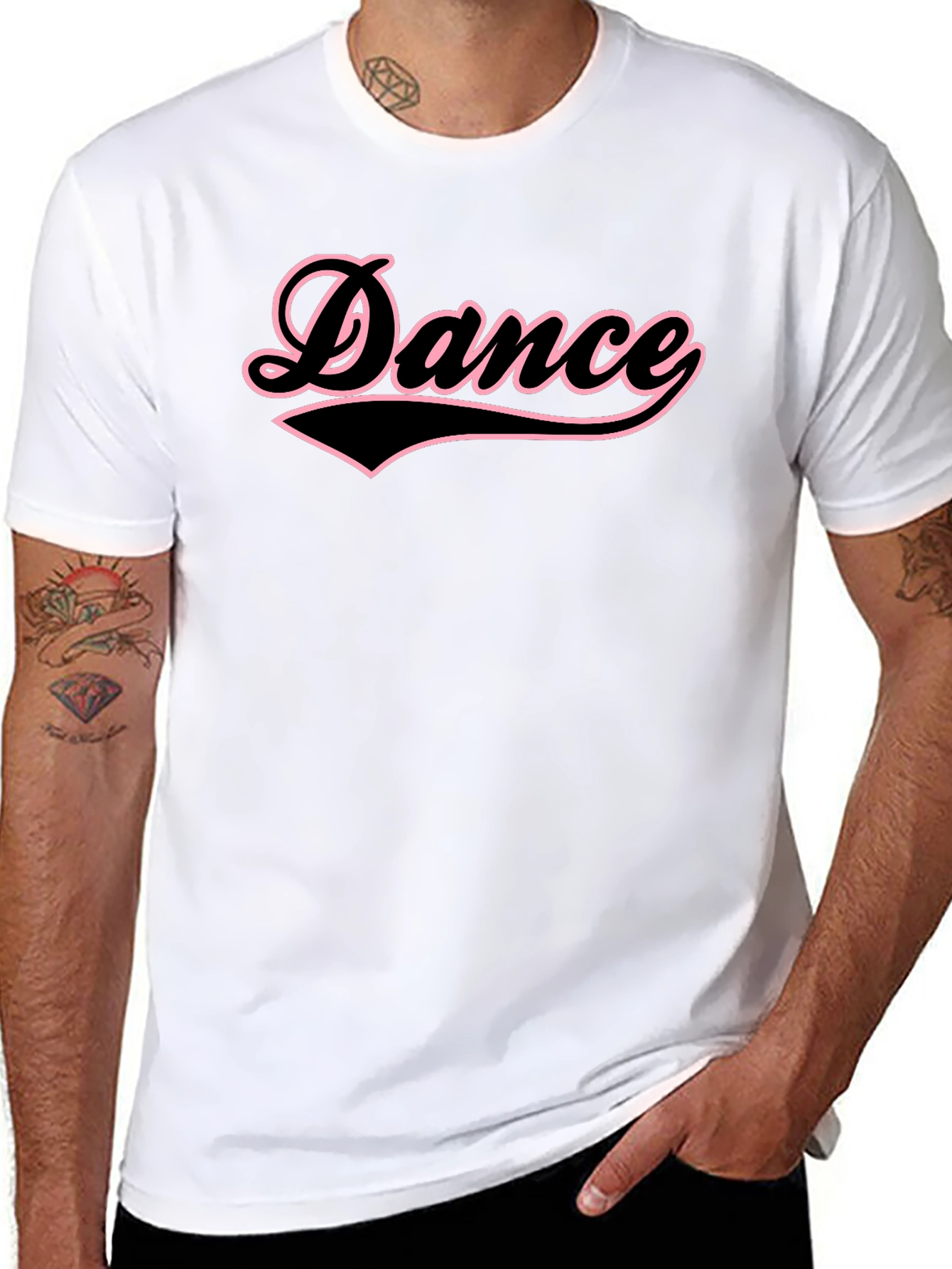 Dance Graphic Black T-Shirt