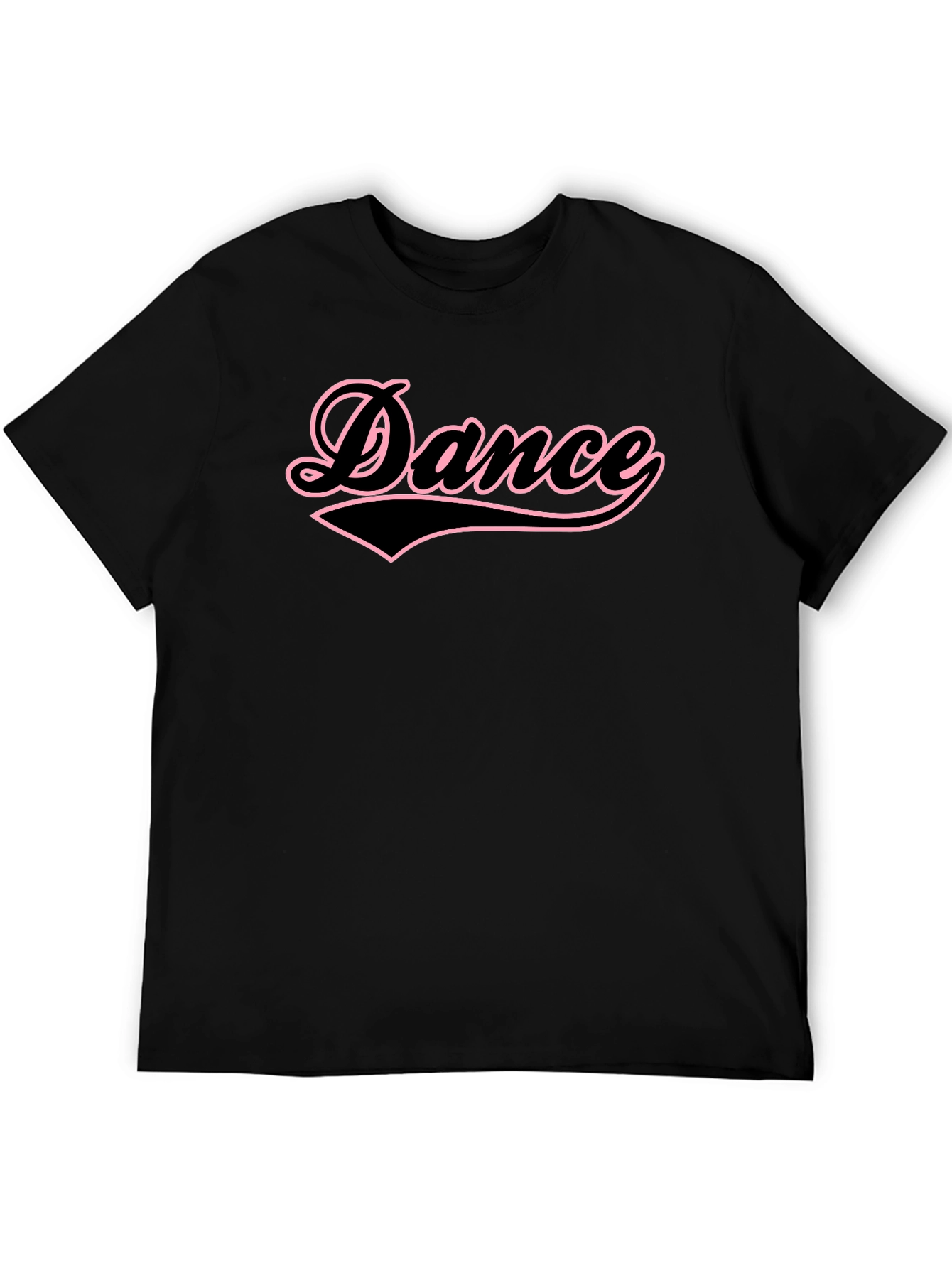 Dance Graphic Black T-Shirt