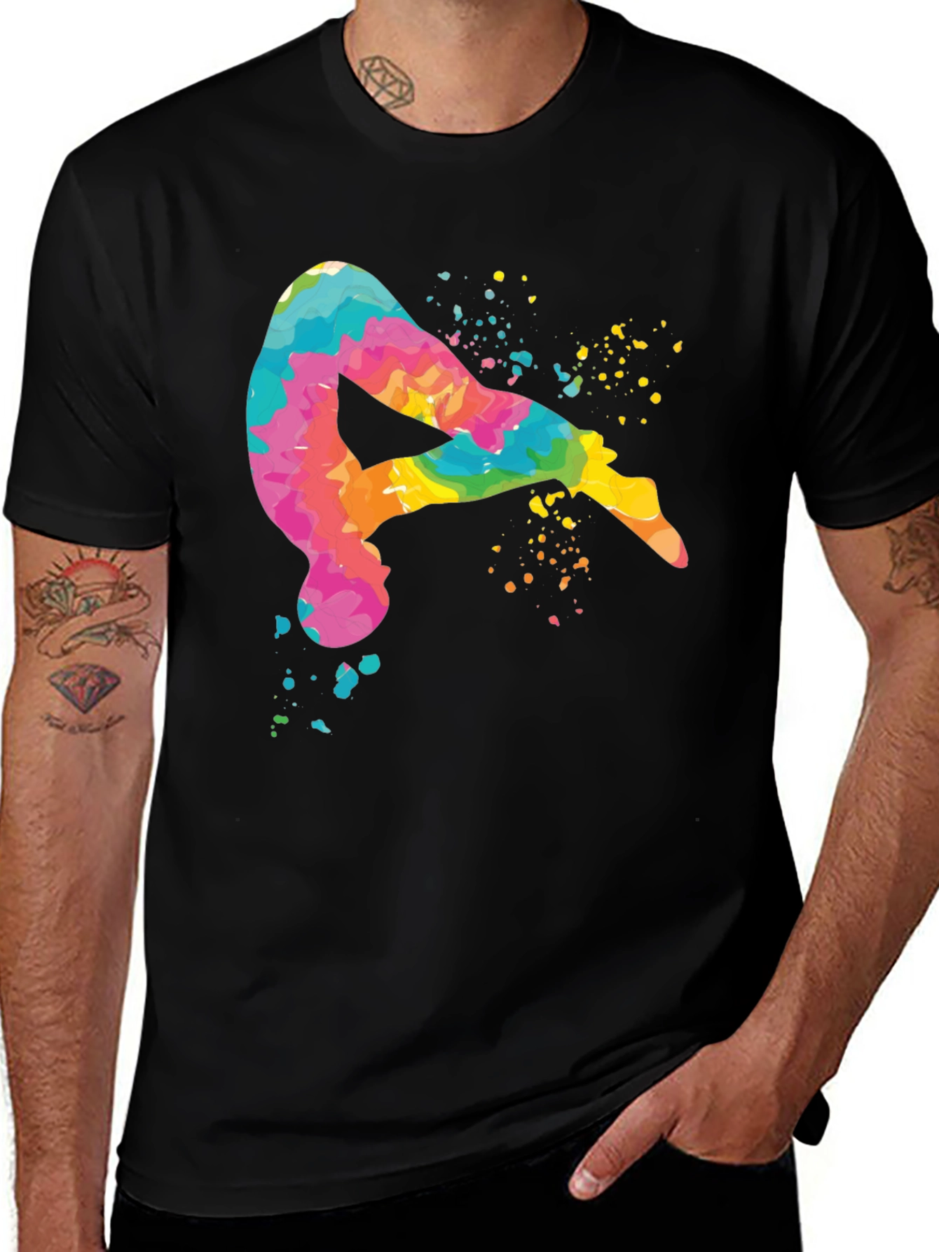 Colorful Diving T-Shirt