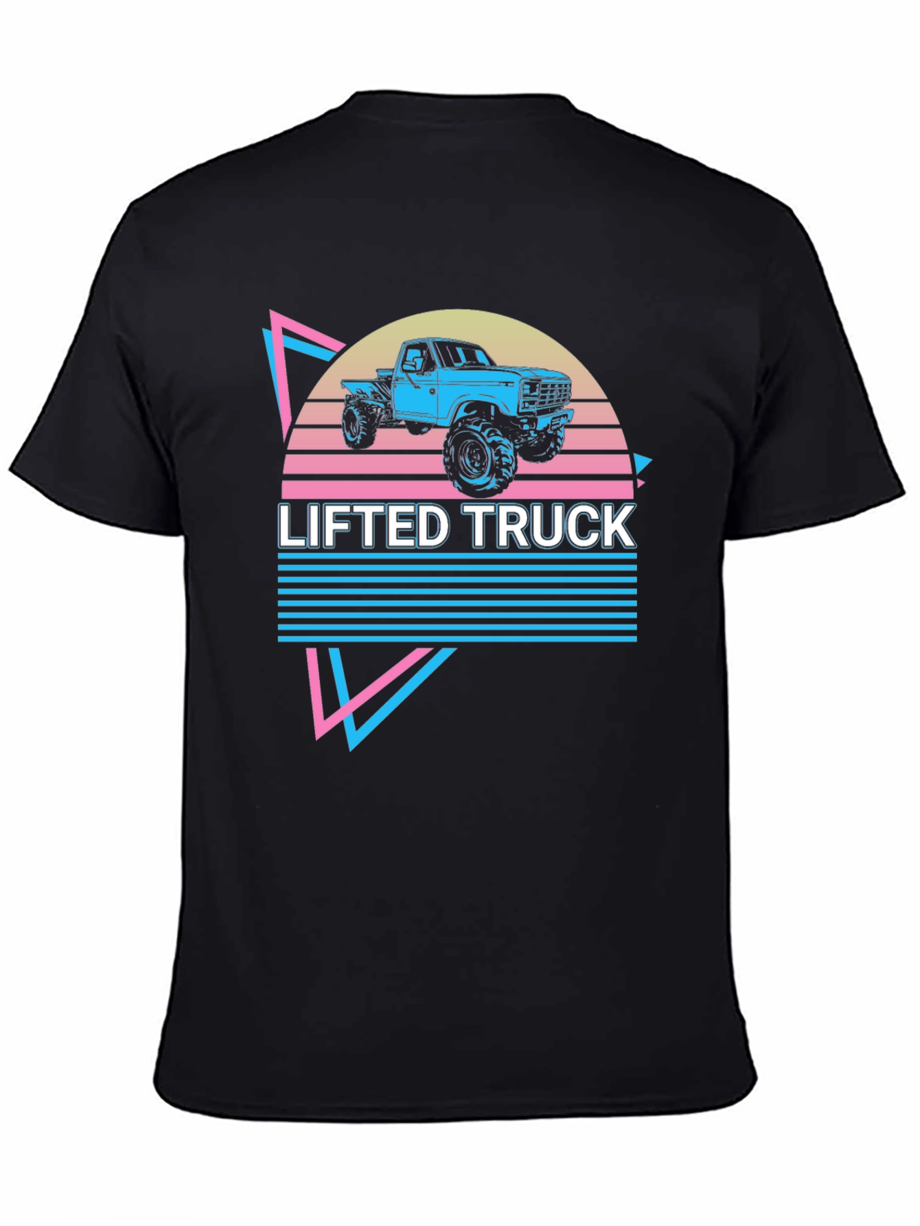 Lifted Truck Graphic Tee - Retro Style