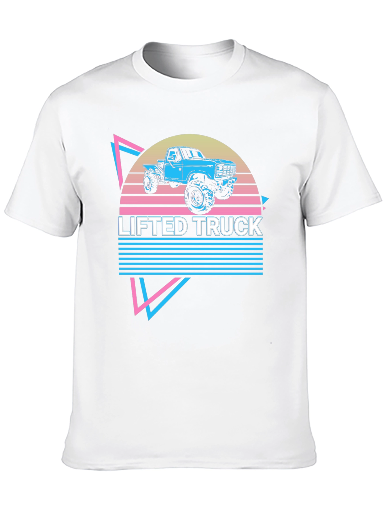 Lifted Truck Graphic Tee - Retro Style