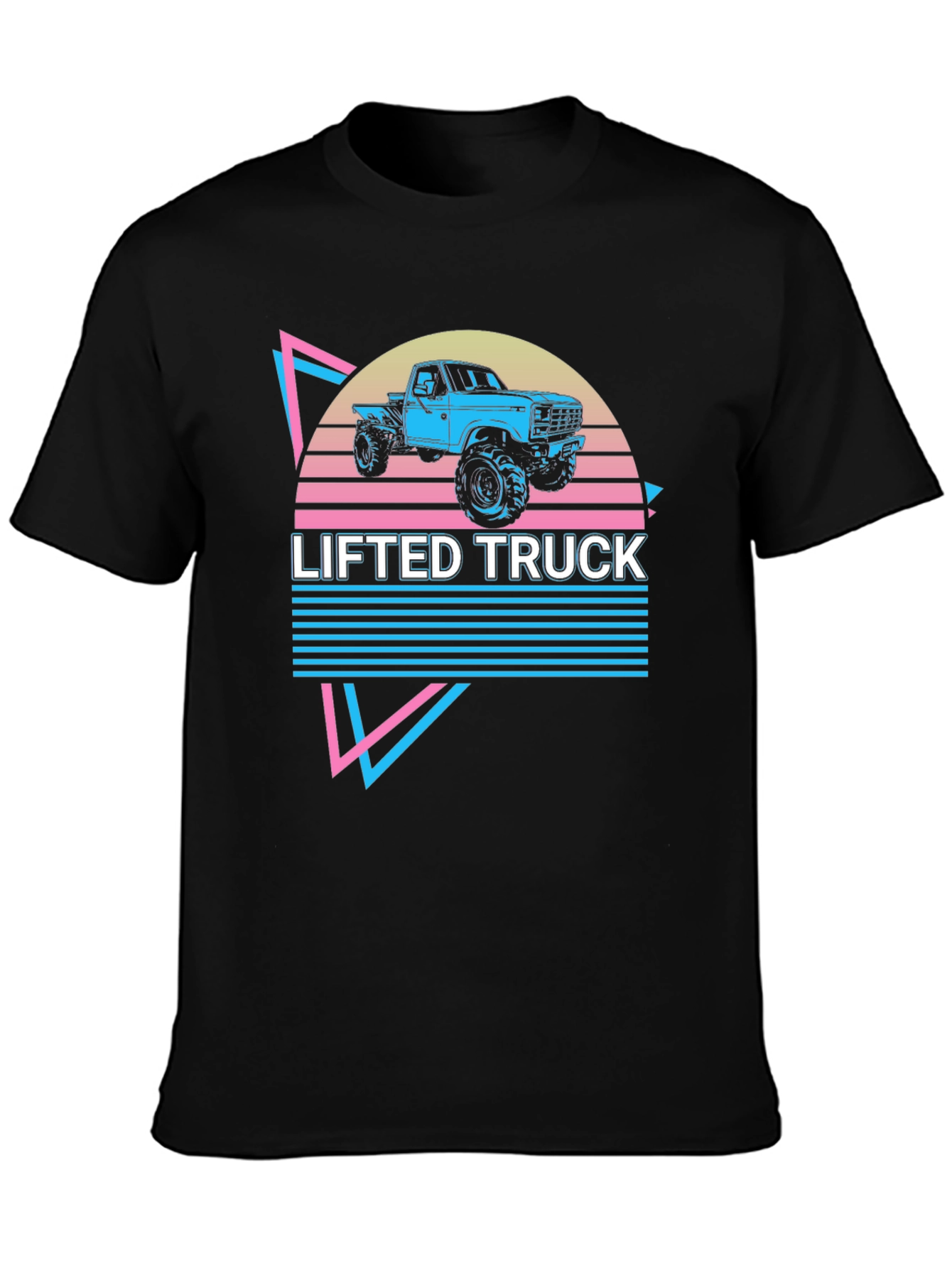 Lifted Truck Graphic Tee - Retro Style