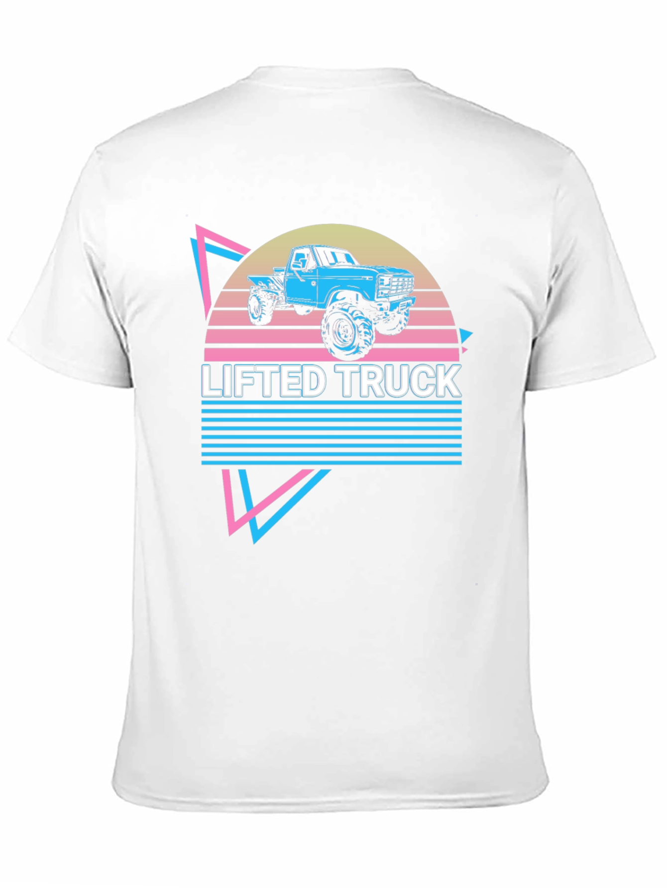 Lifted Truck Graphic Tee - Retro Style