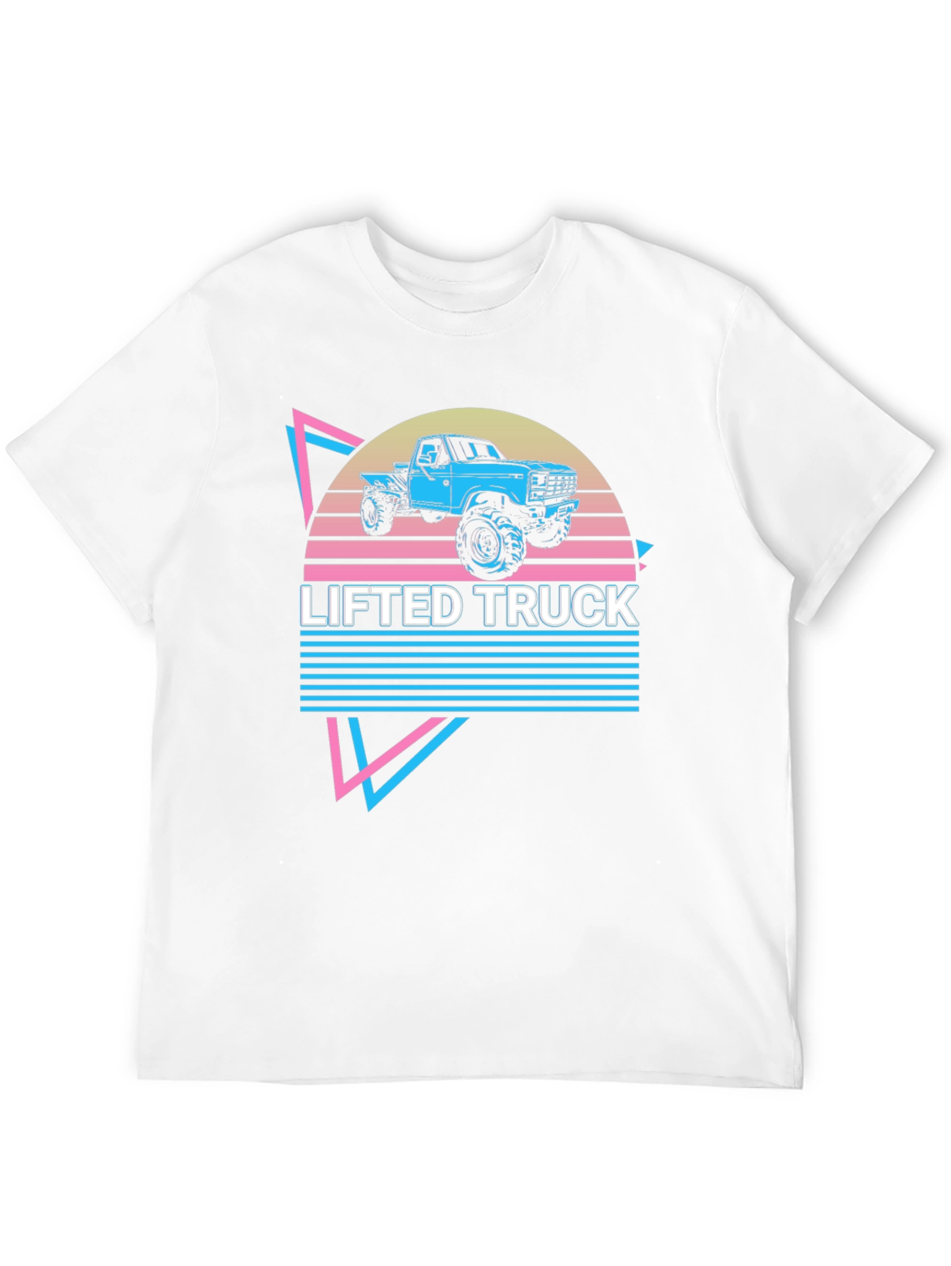 Lifted Truck Graphic Tee - Retro Style