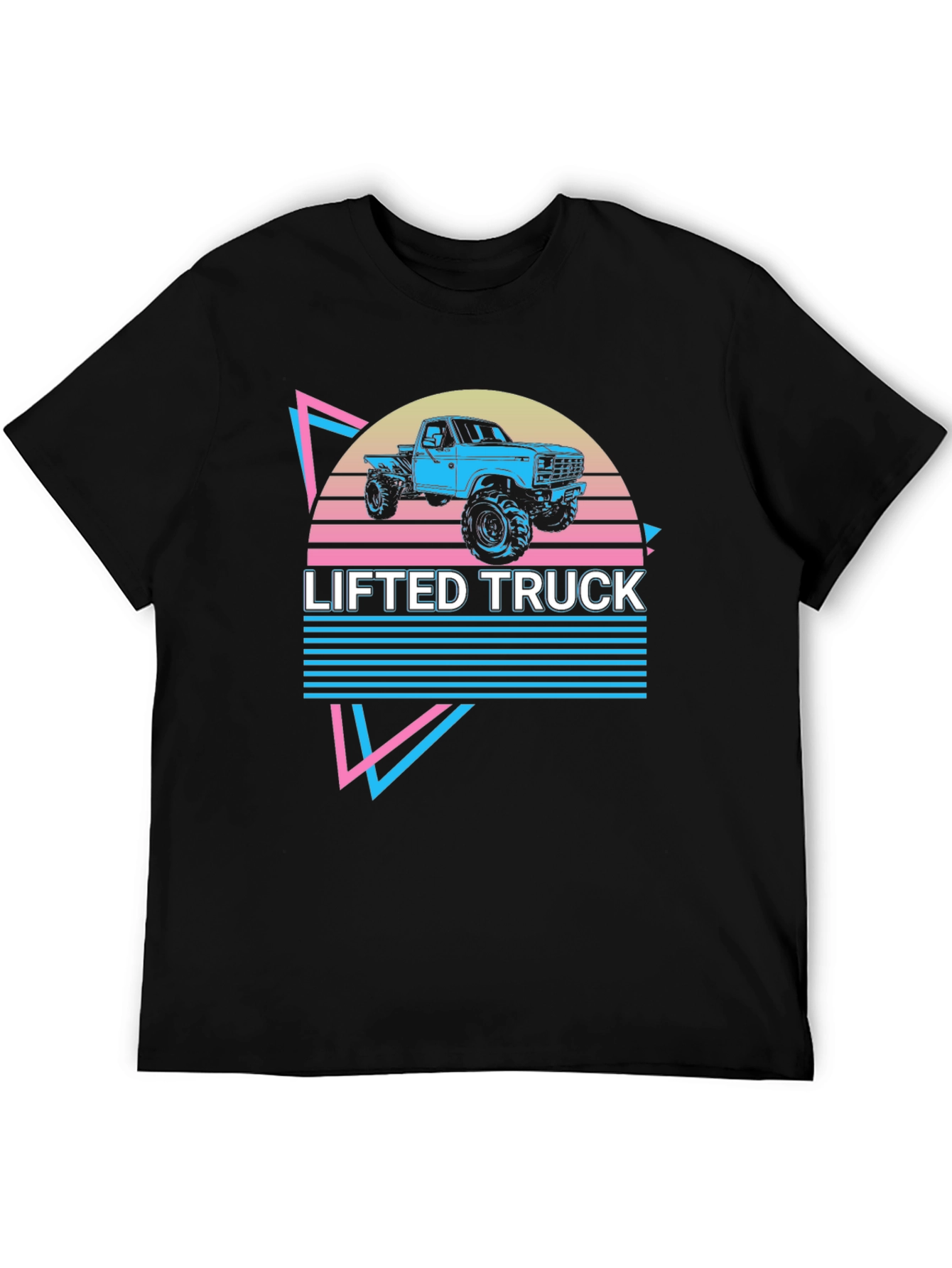 Lifted Truck Graphic Tee - Retro Style