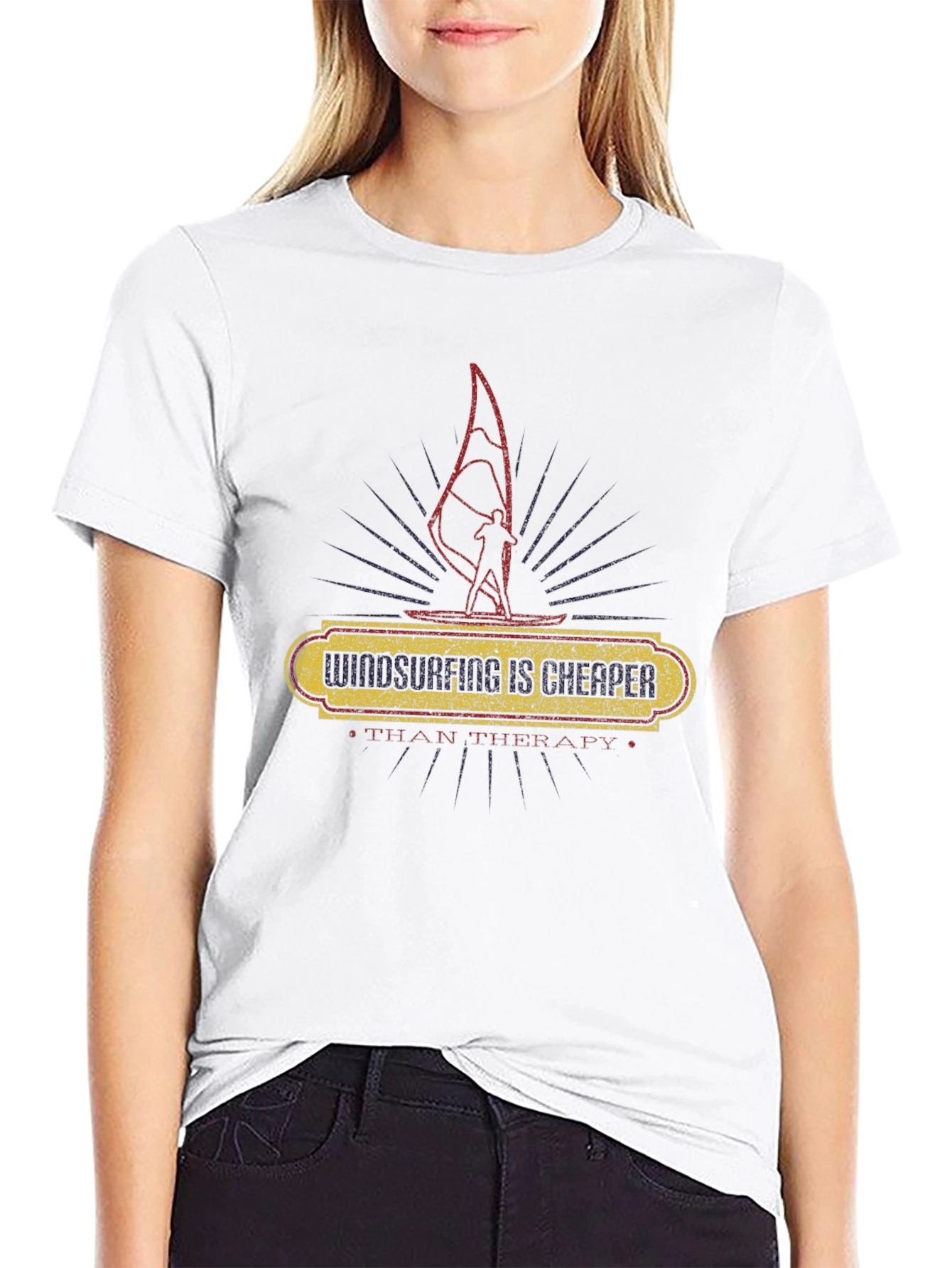 Windsurfing is Cheaper T-Shirt