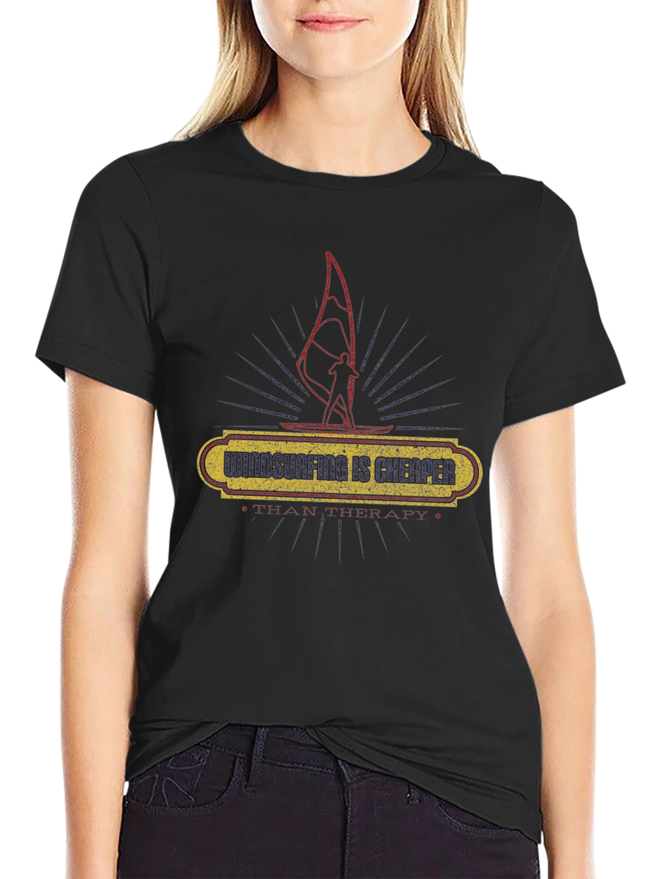 Windsurfing is Cheaper T-Shirt