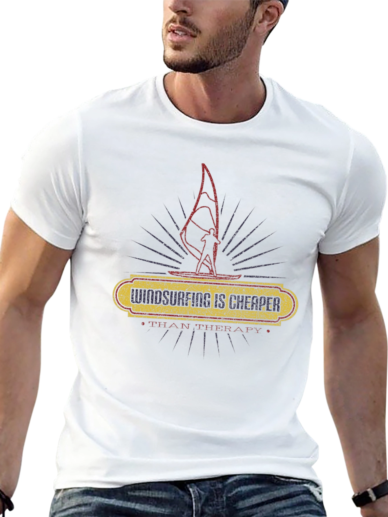 Windsurfing is Cheaper T-Shirt
