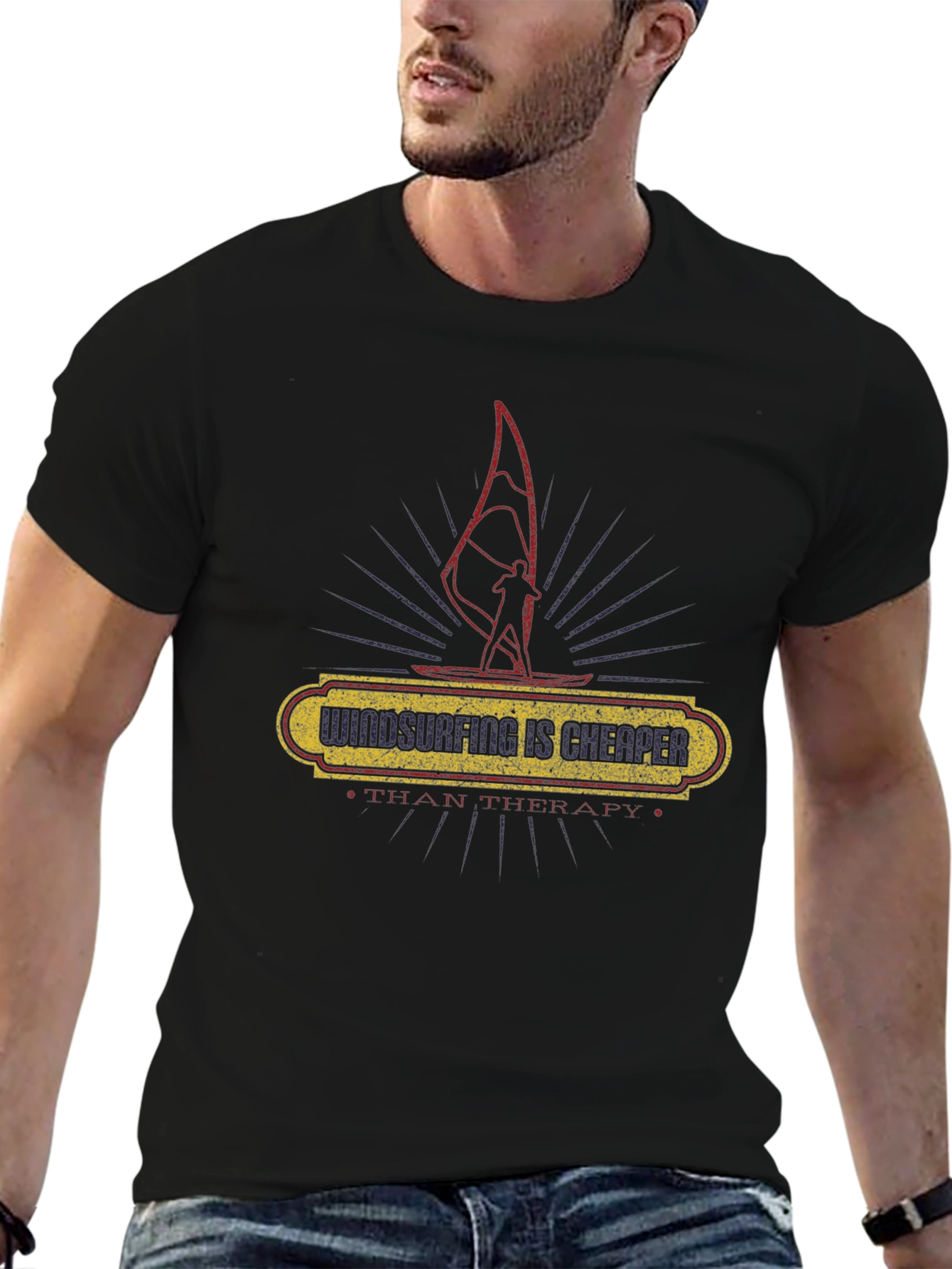 Windsurfing is Cheaper T-Shirt