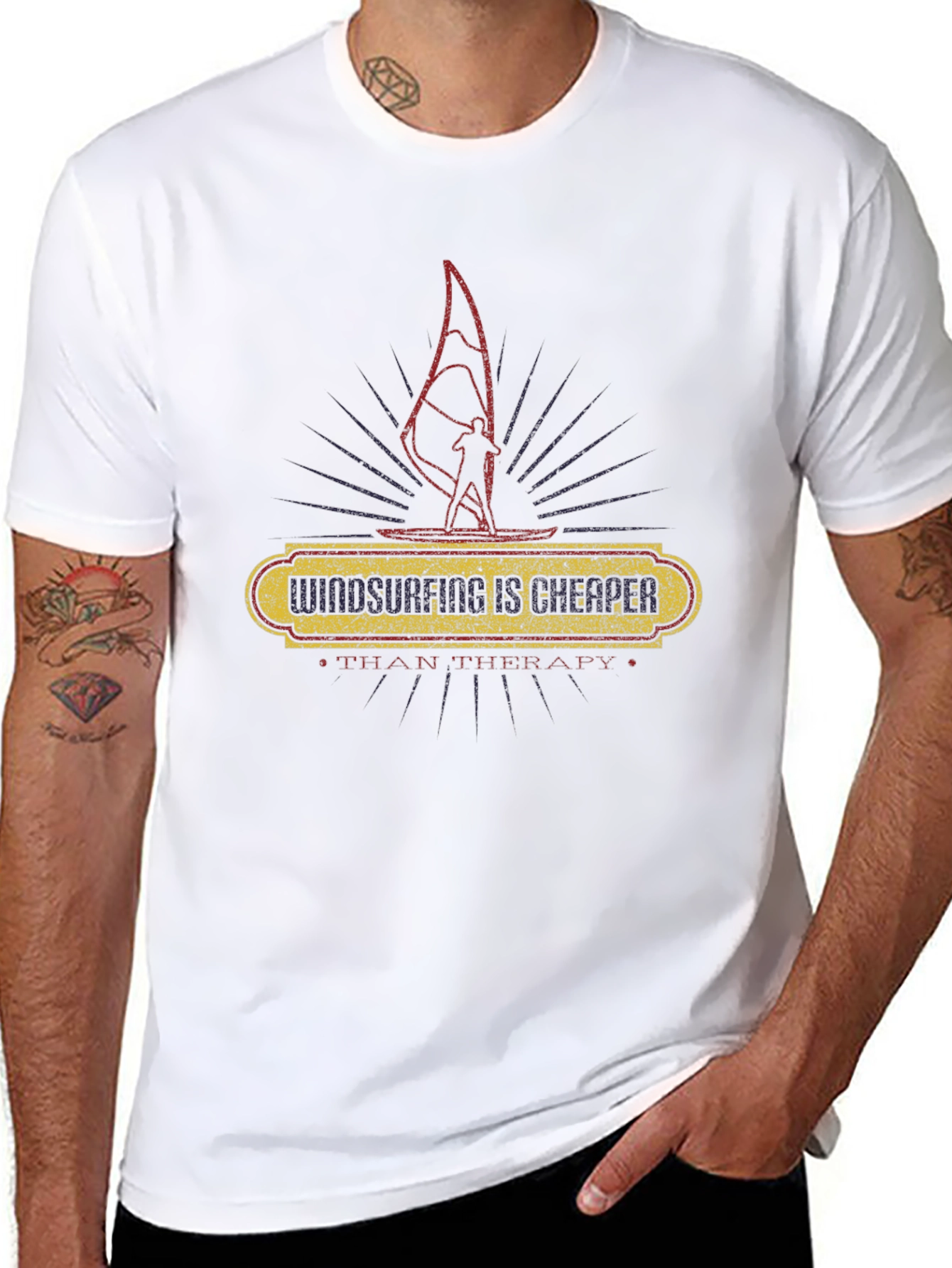 Windsurfing is Cheaper T-Shirt