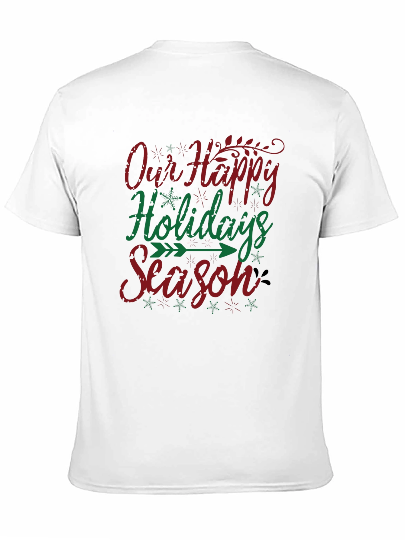 Holiday Season Graphic Tee - Festive Christmas Shirt