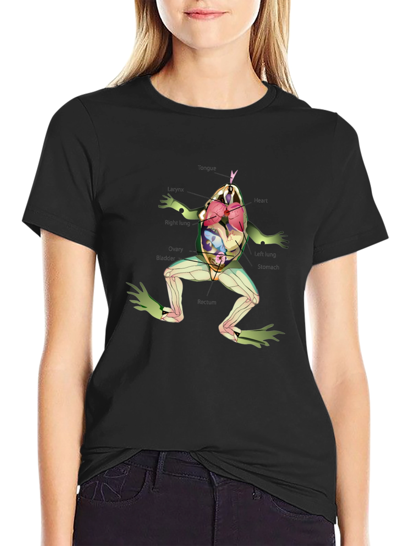 Anatomical Frog T-Shirt - Science & Biology