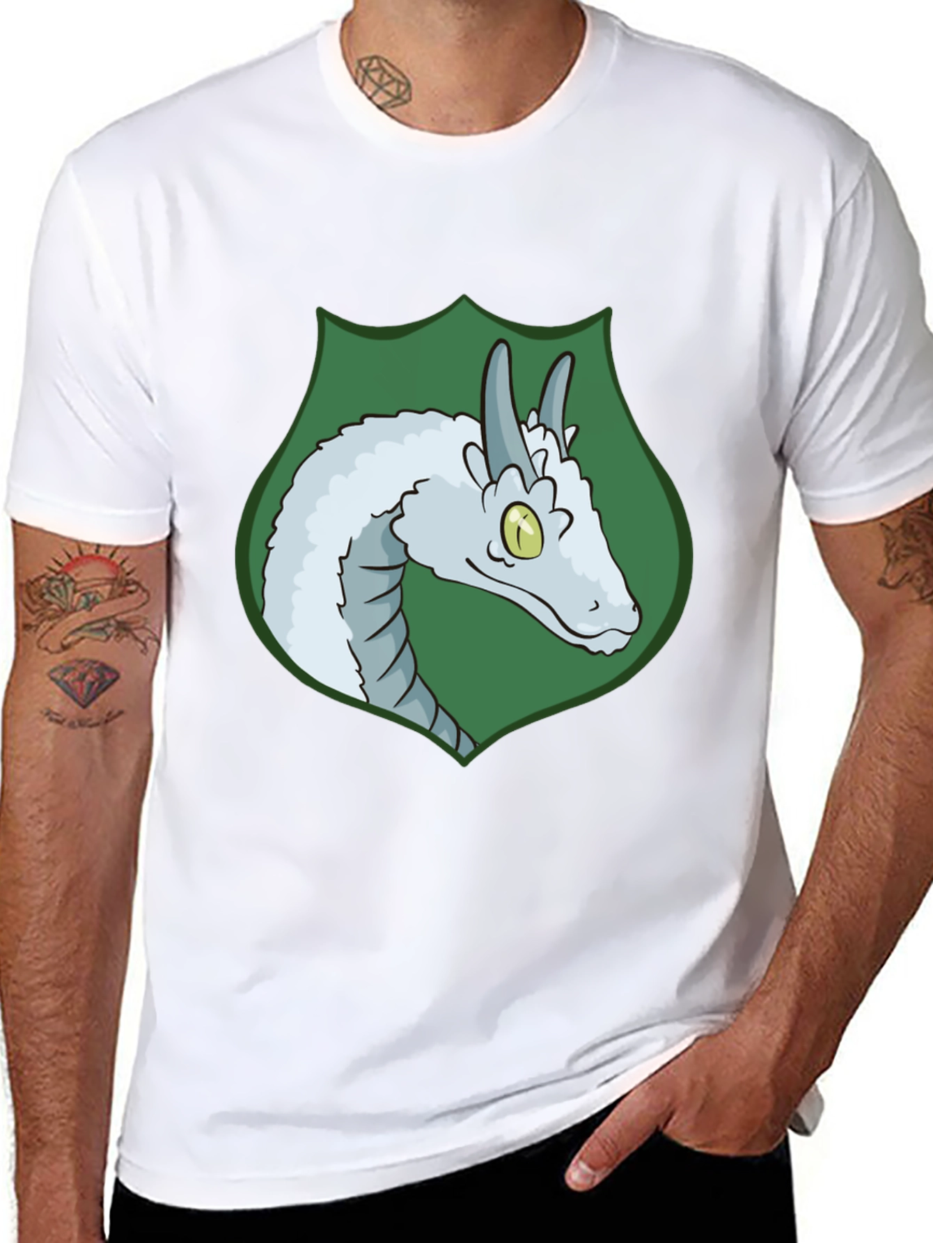 Dragon Crest Black T-Shirt