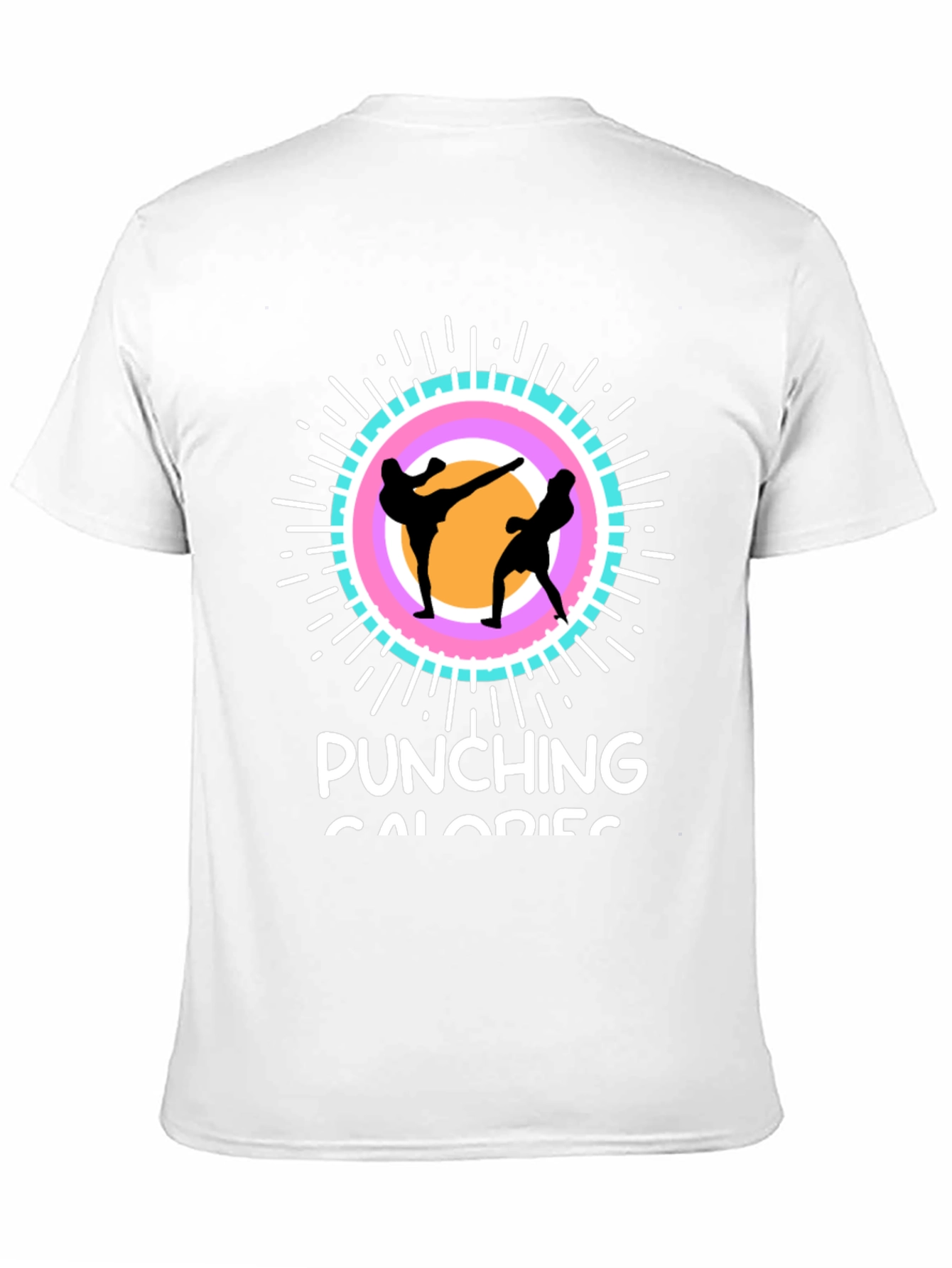 Punching Calories Black T-Shirt