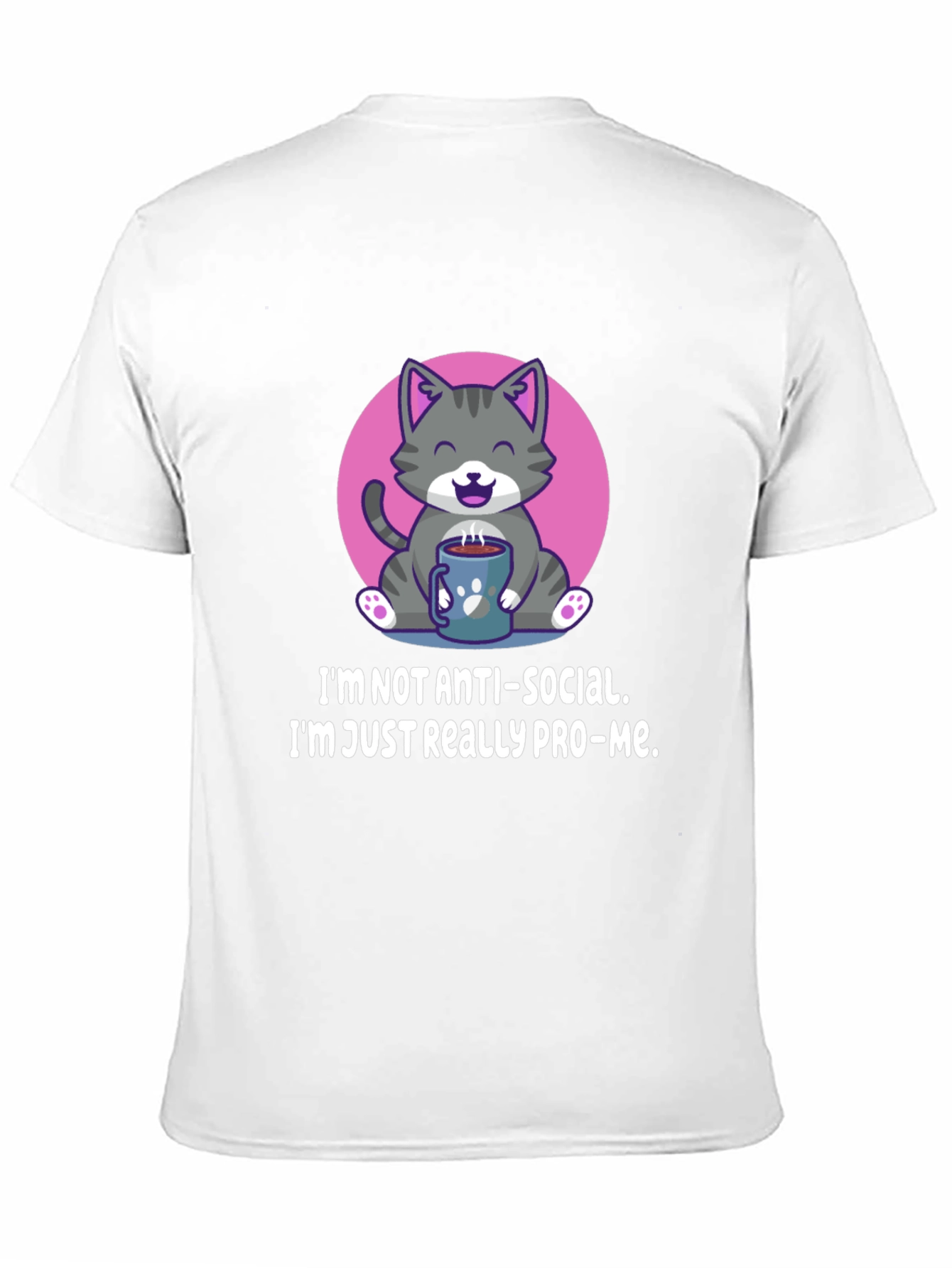 Pro-Me Cat Graphic Tee - Cozy & Comfy