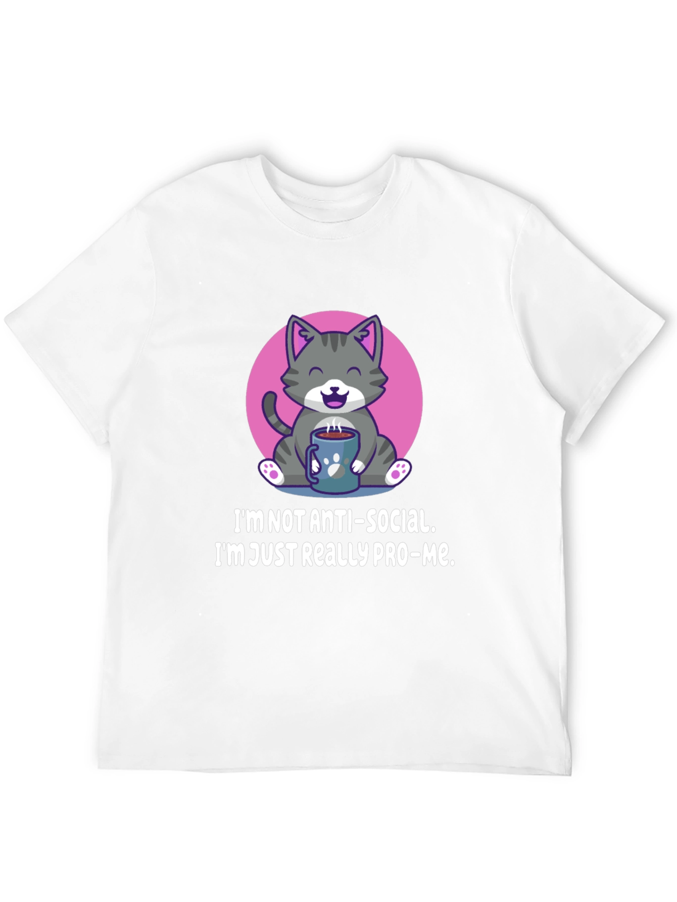 Pro-Me Cat Graphic Tee - Cozy & Comfy