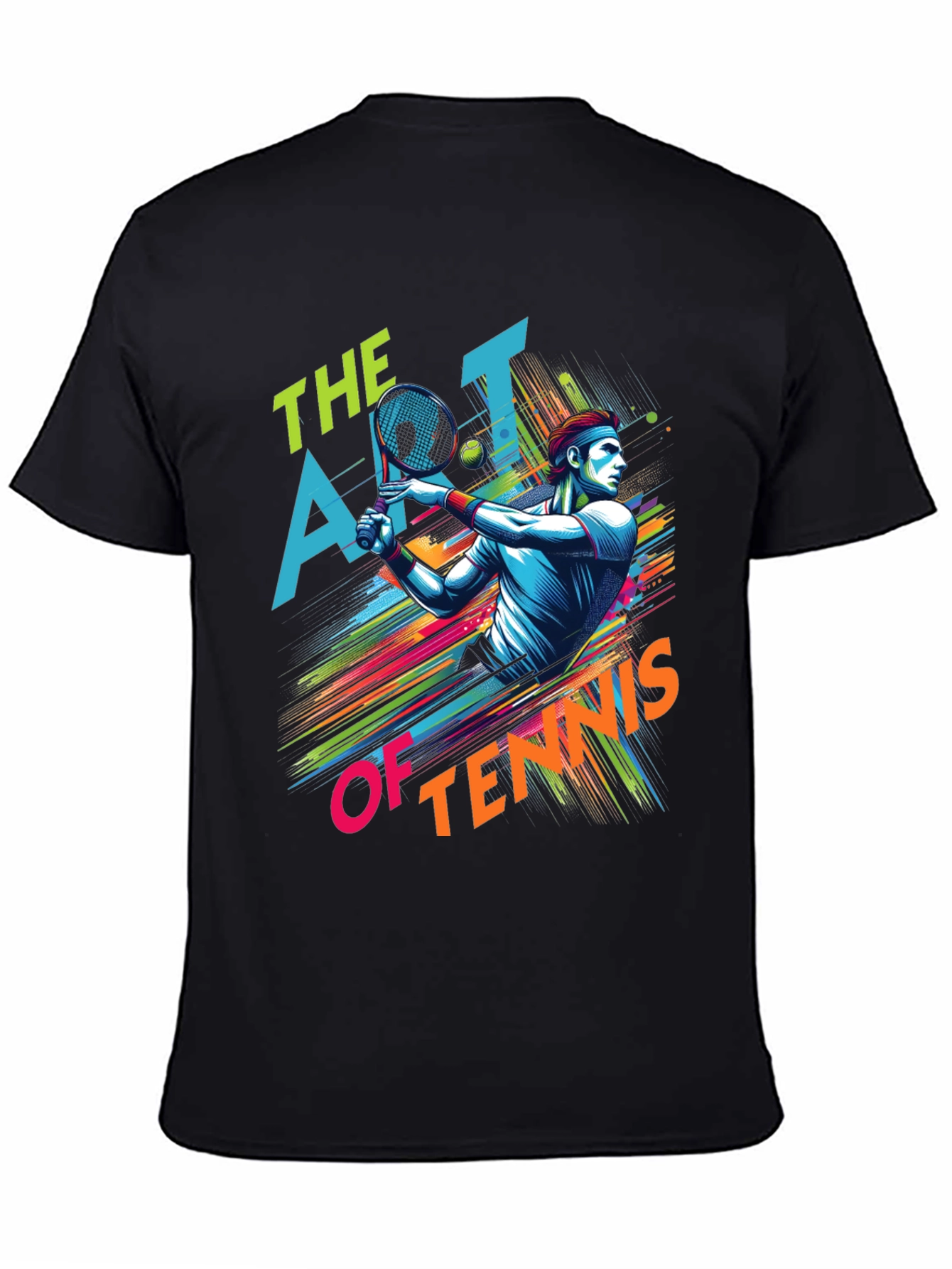 Art of Tennis Graphic T-Shirt