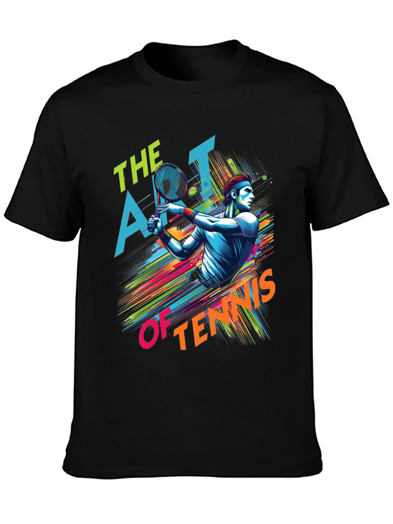 Art of Tennis Graphic T-Shirt