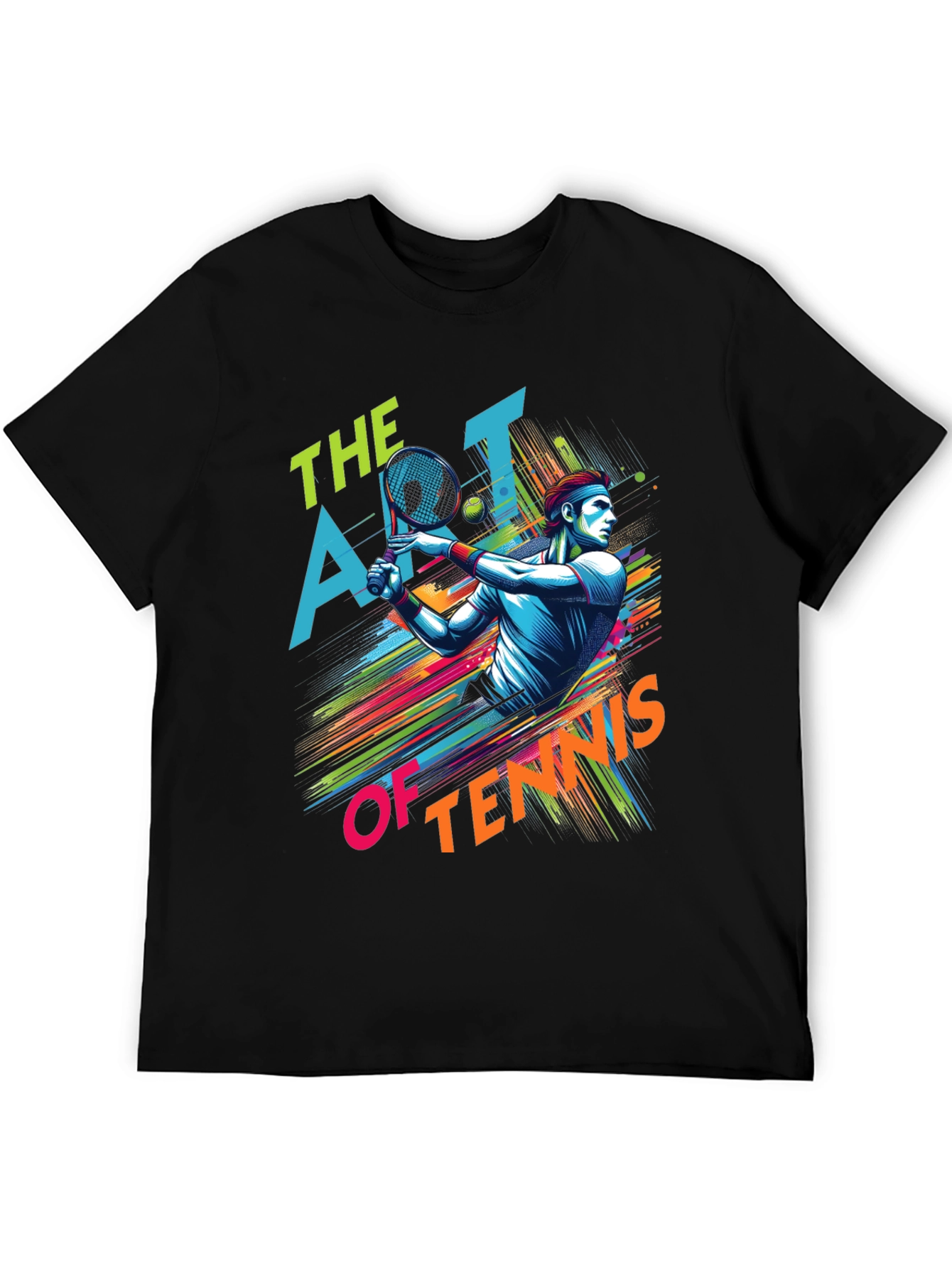 Art of Tennis Graphic T-Shirt