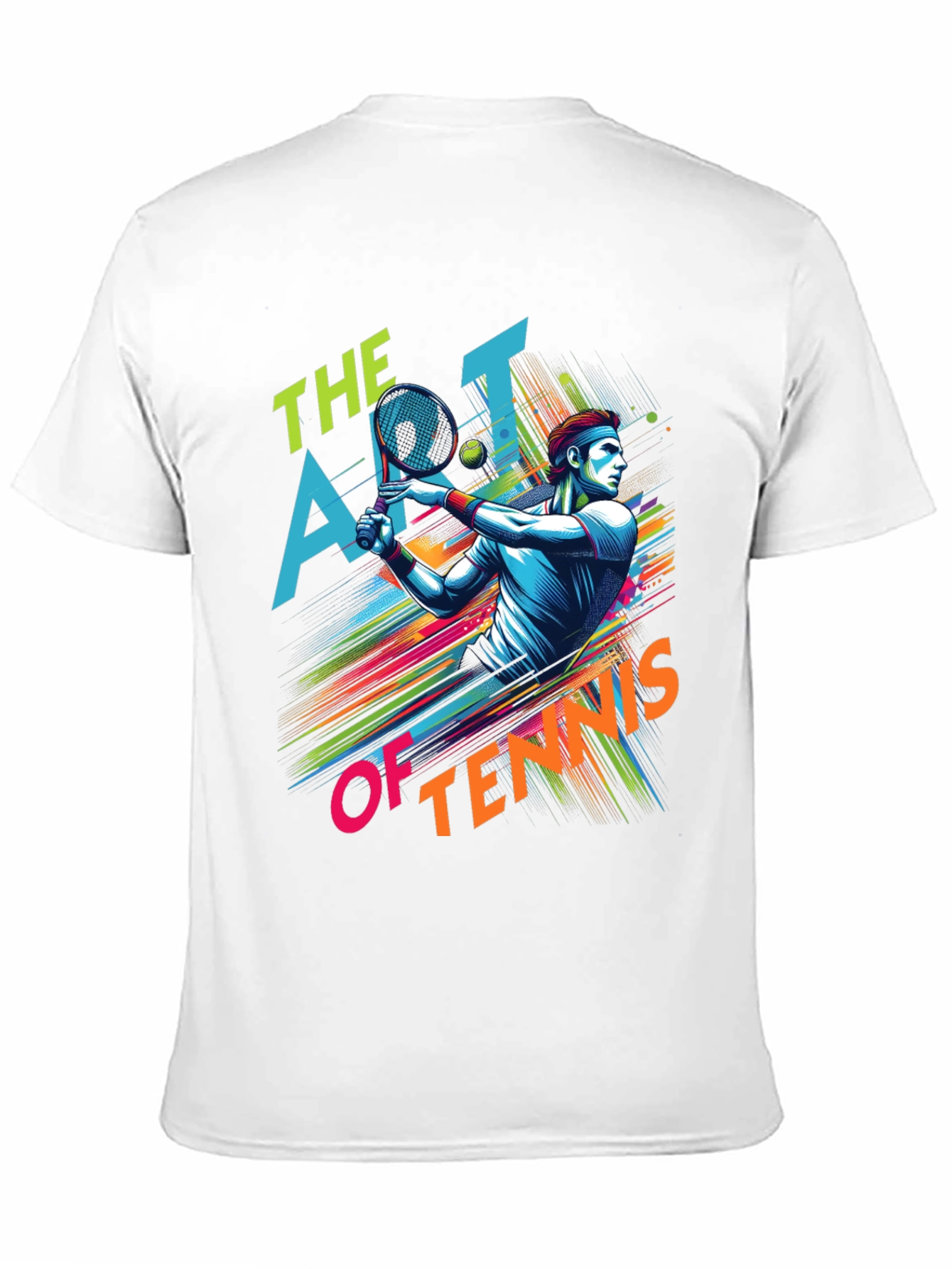 Art of Tennis Graphic T-Shirt