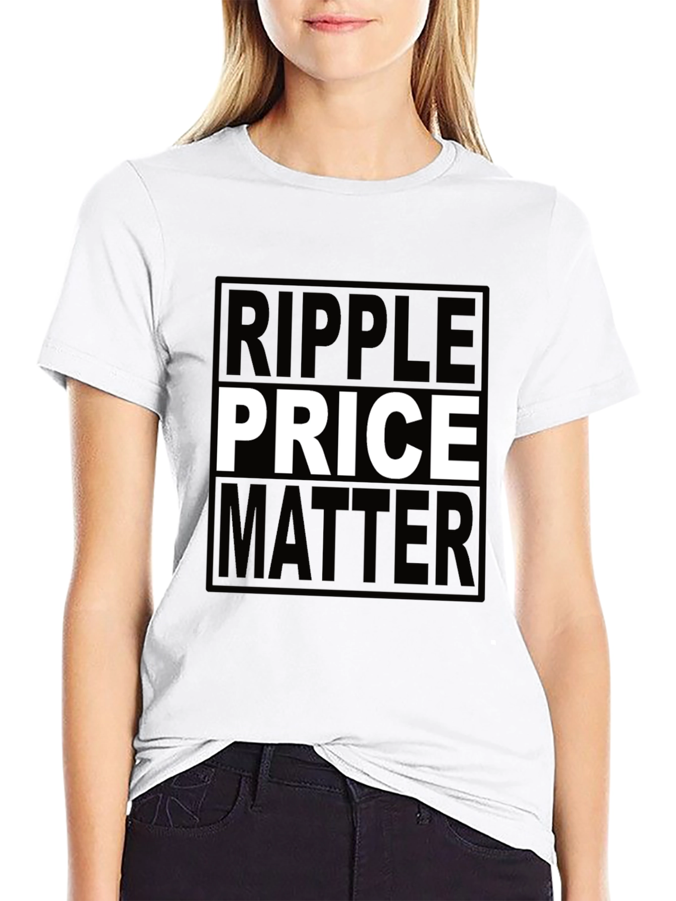 Ripple Price Matter Graphic T-Shirt