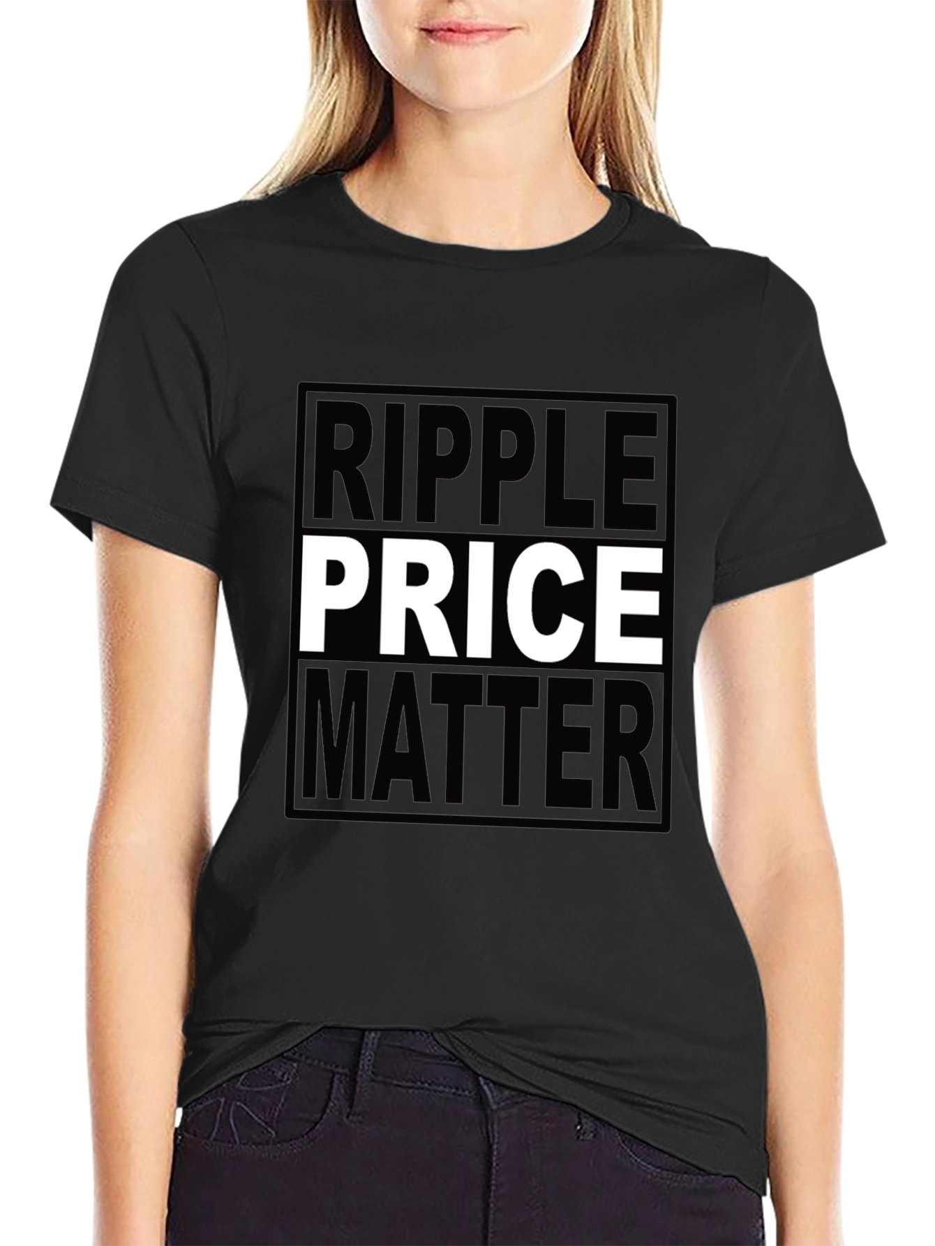 Ripple Price Matter Graphic T-Shirt