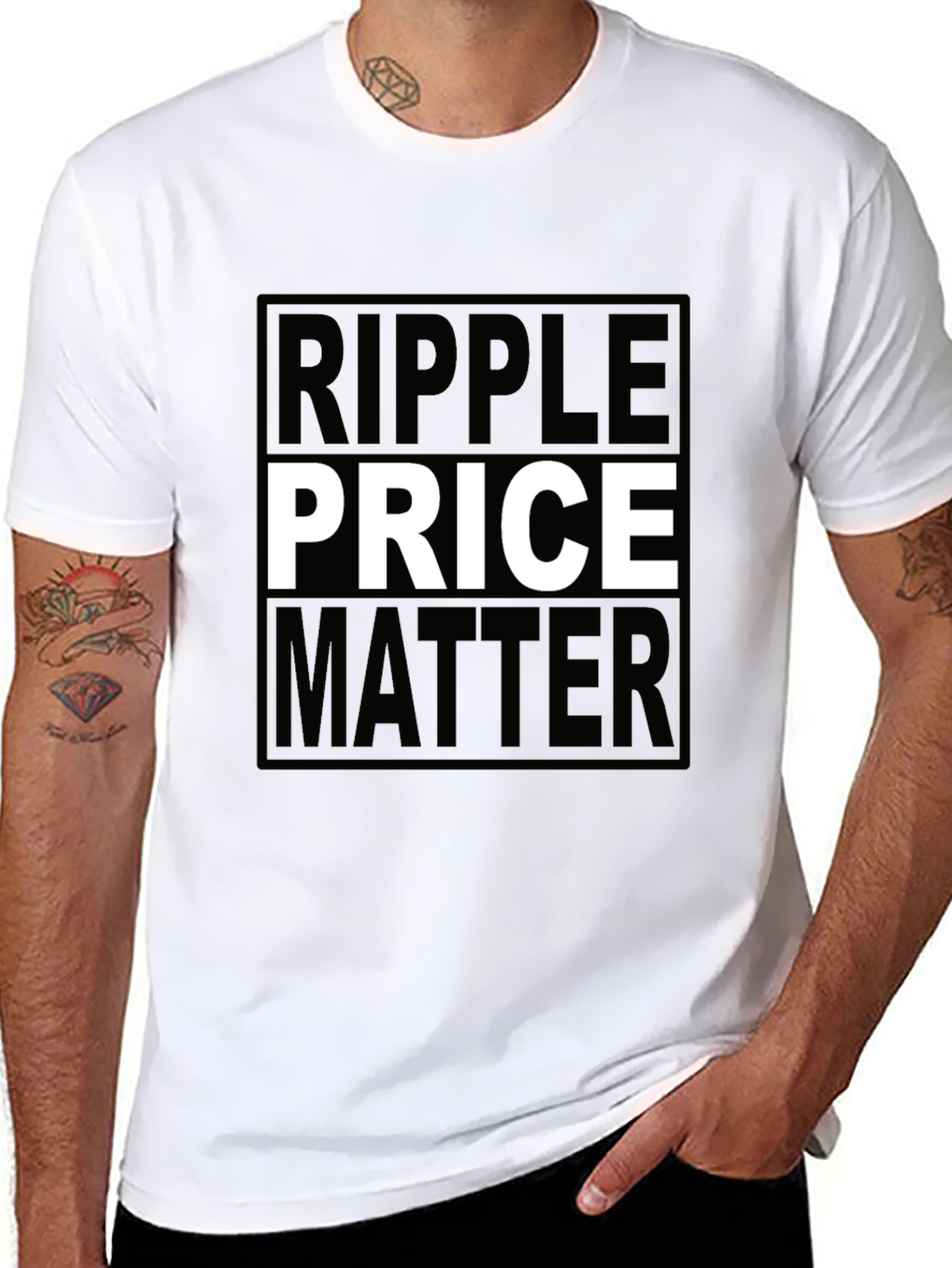 Ripple Price Matter Graphic T-Shirt