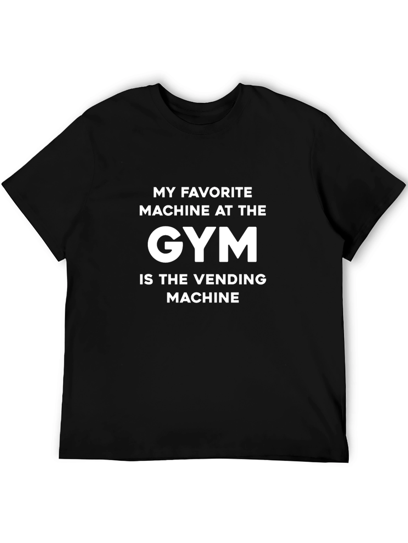 Funny Gym Vending Machine T-Shirt