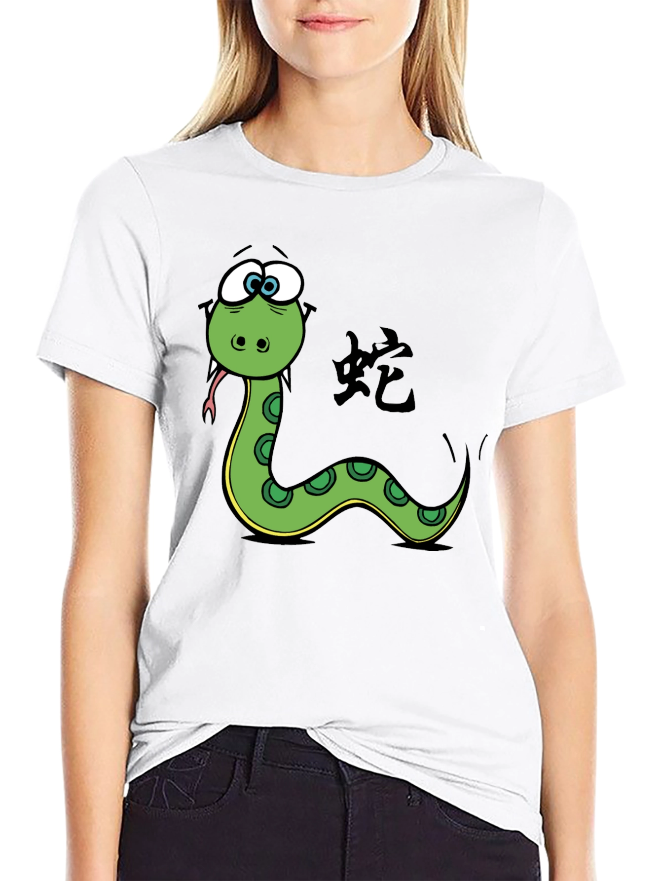 Year of the Snake Graphic Tee - Black