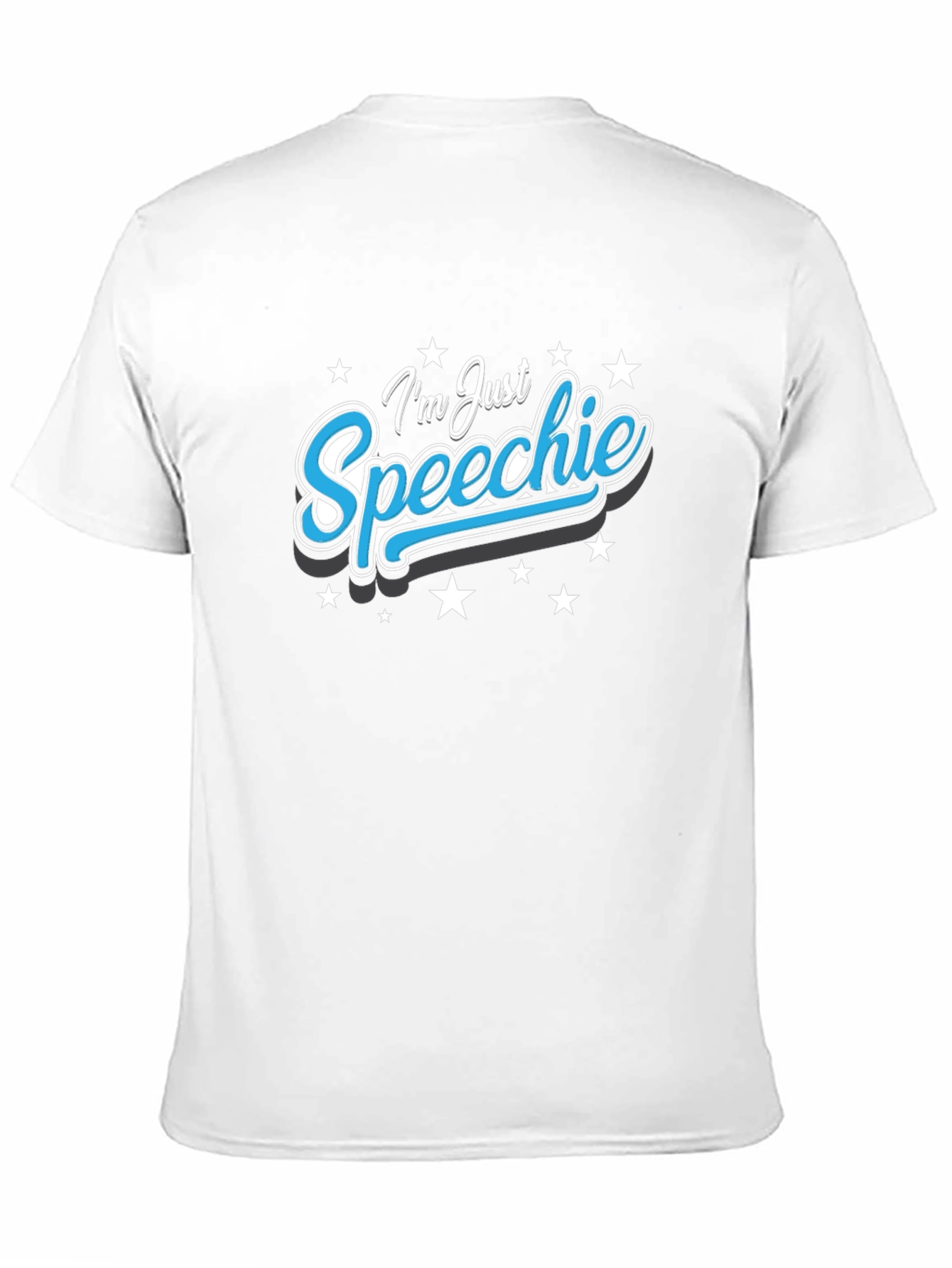 Im Just Speechie T-Shirt - Black