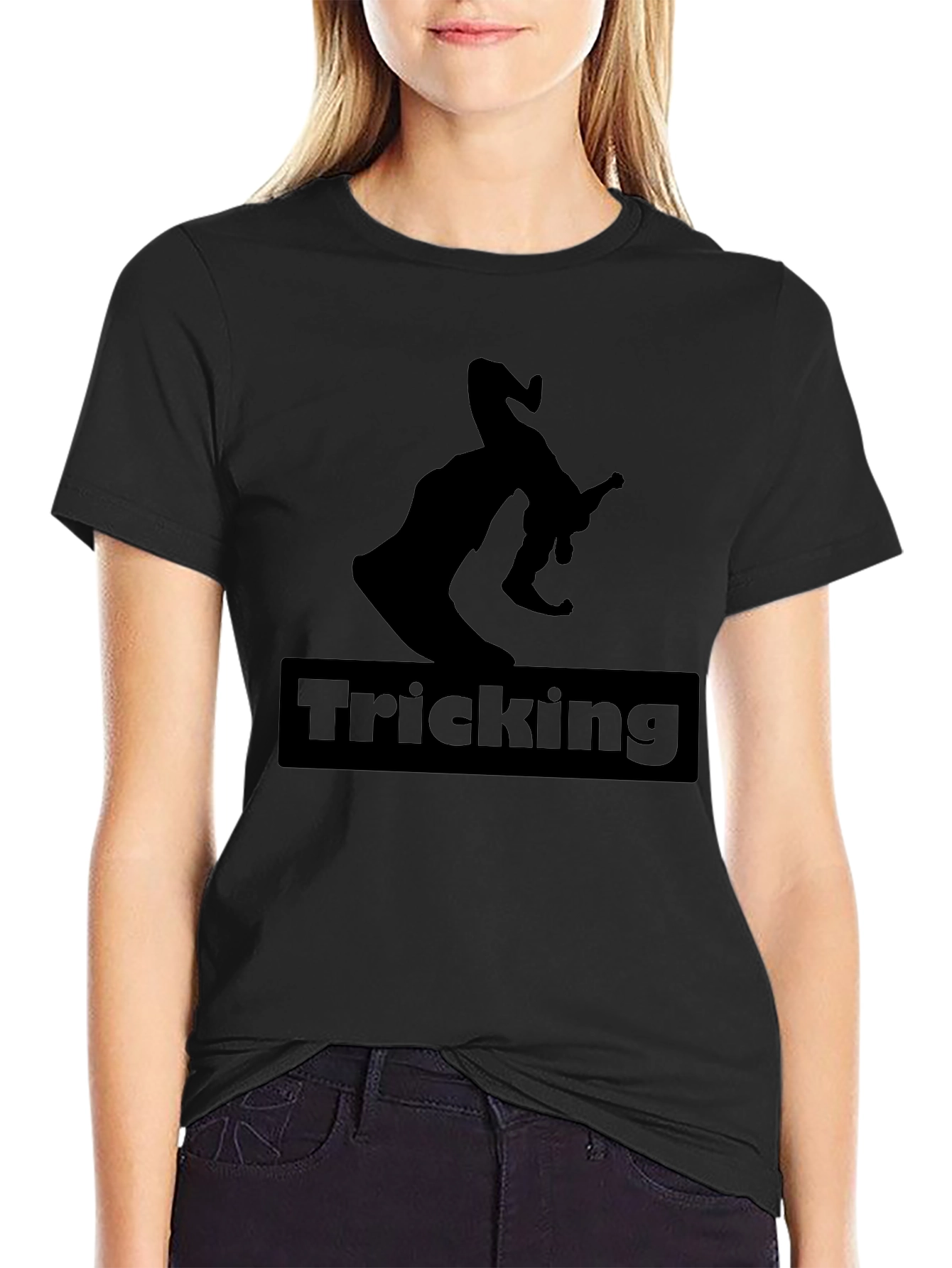 Tricking Black T-Shirt