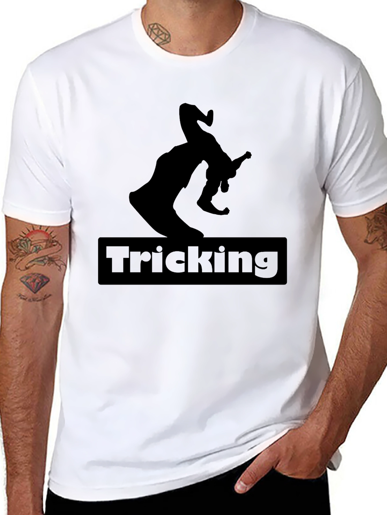 Tricking Black T-Shirt