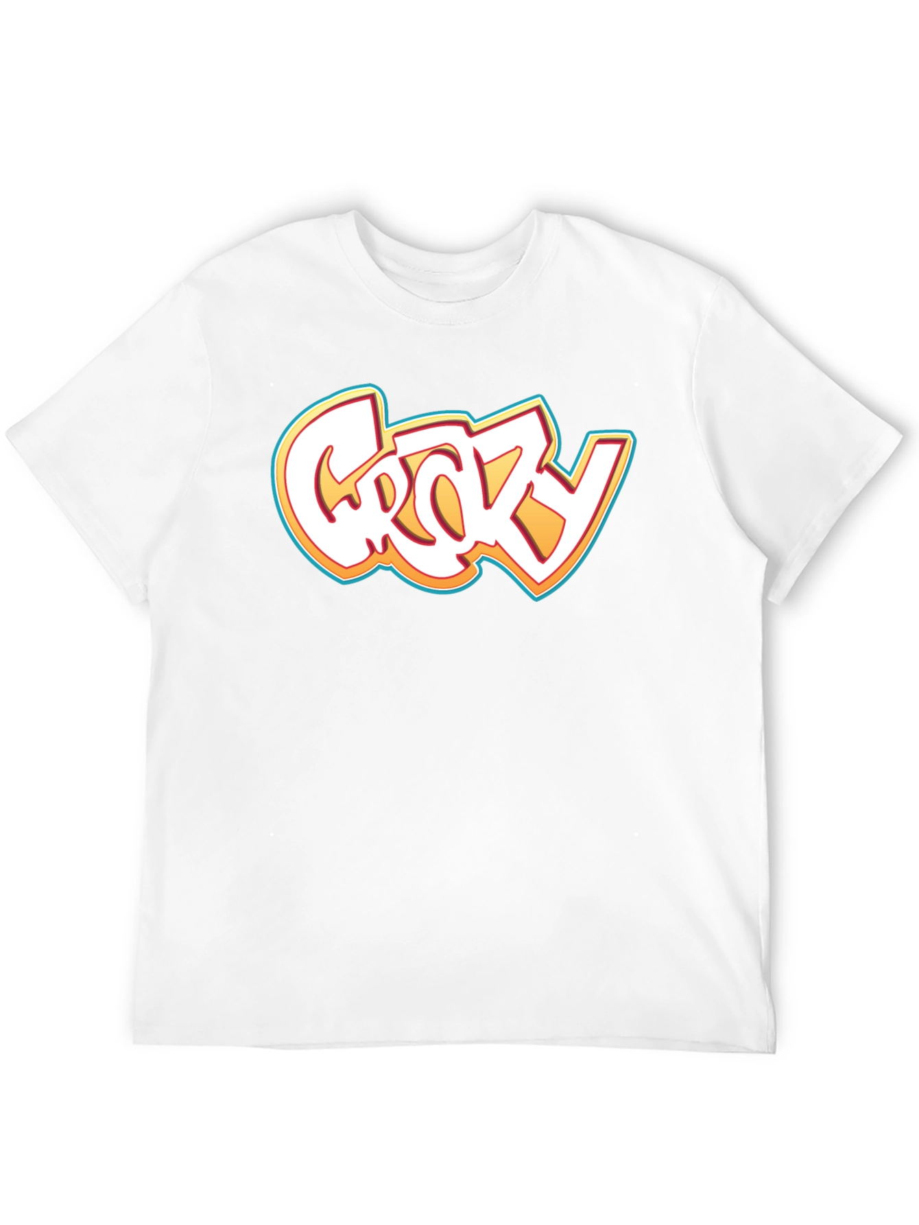 Crazy Graphic Black T-Shirt