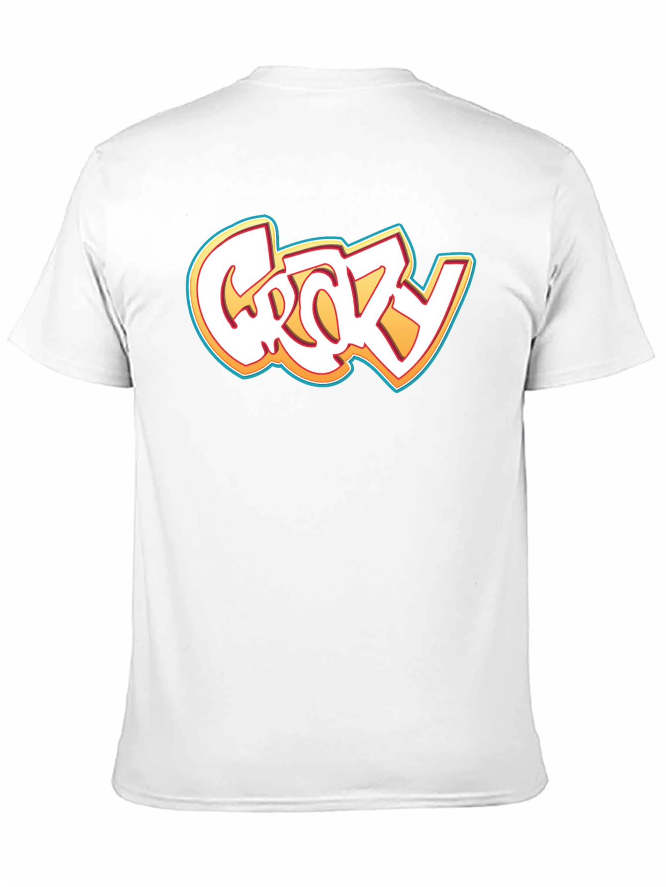 Crazy Graphic Black T-Shirt