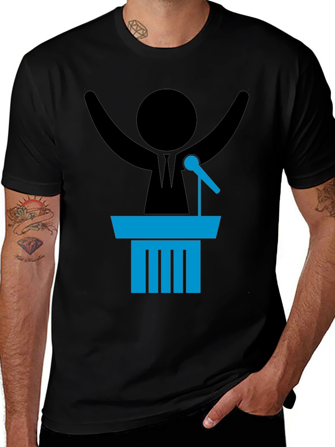 Political Speech T-Shirt - Graphic Tee