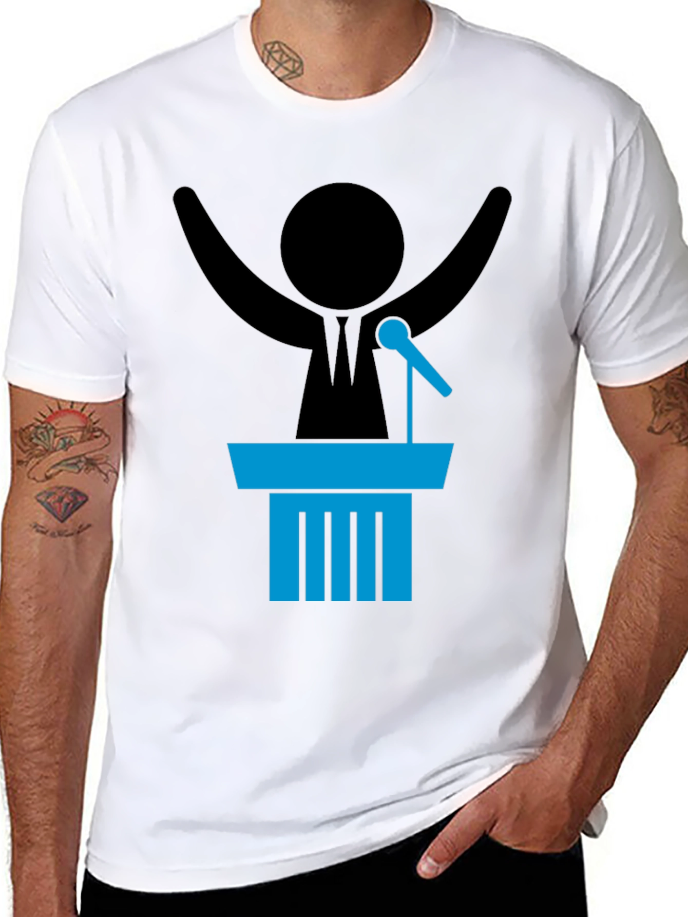 Political Speech T-Shirt - Graphic Tee