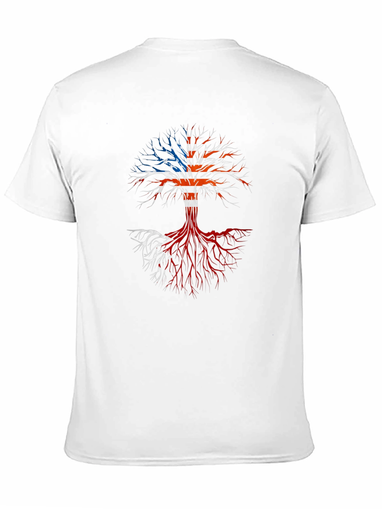 USA Flag Tree Patriotic T-Shirt