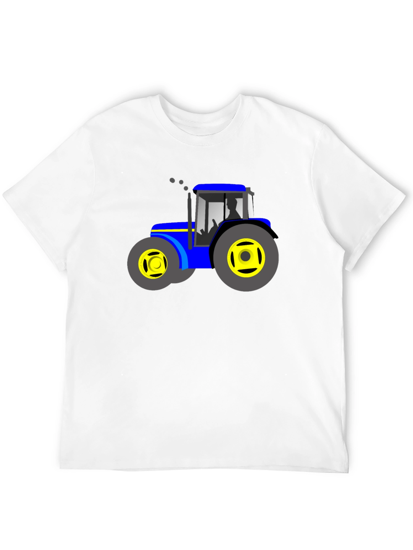 Tractor Graphic Tee - Farm Vehicle Shirt